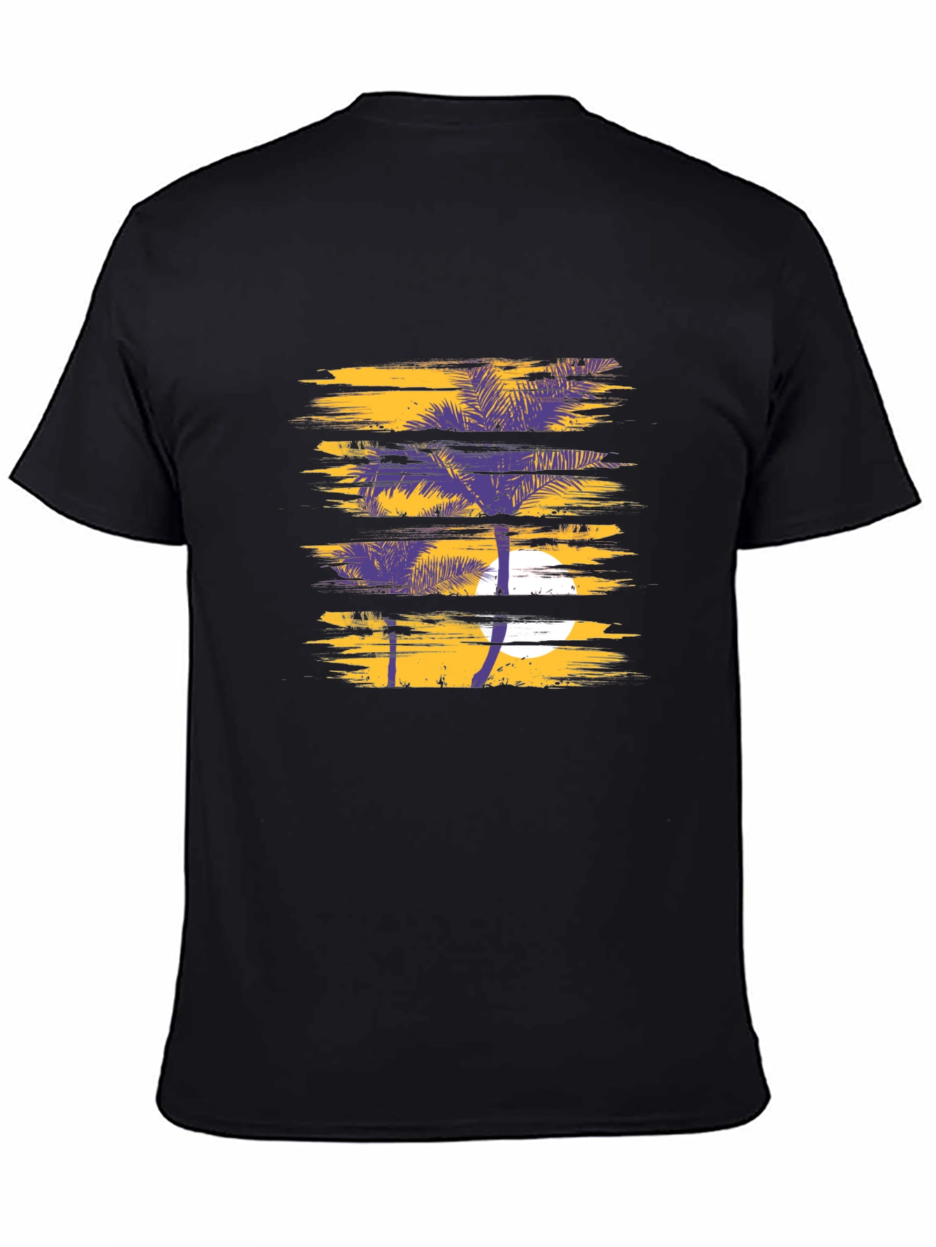 Tropical Sunset T-Shirt - Palm Tree Graphic Tee