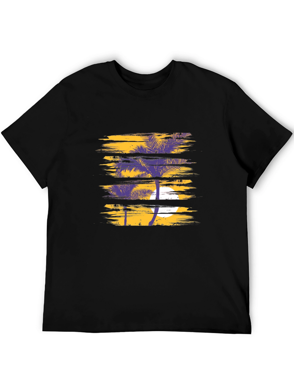 Tropical Sunset T-Shirt - Palm Tree Graphic Tee