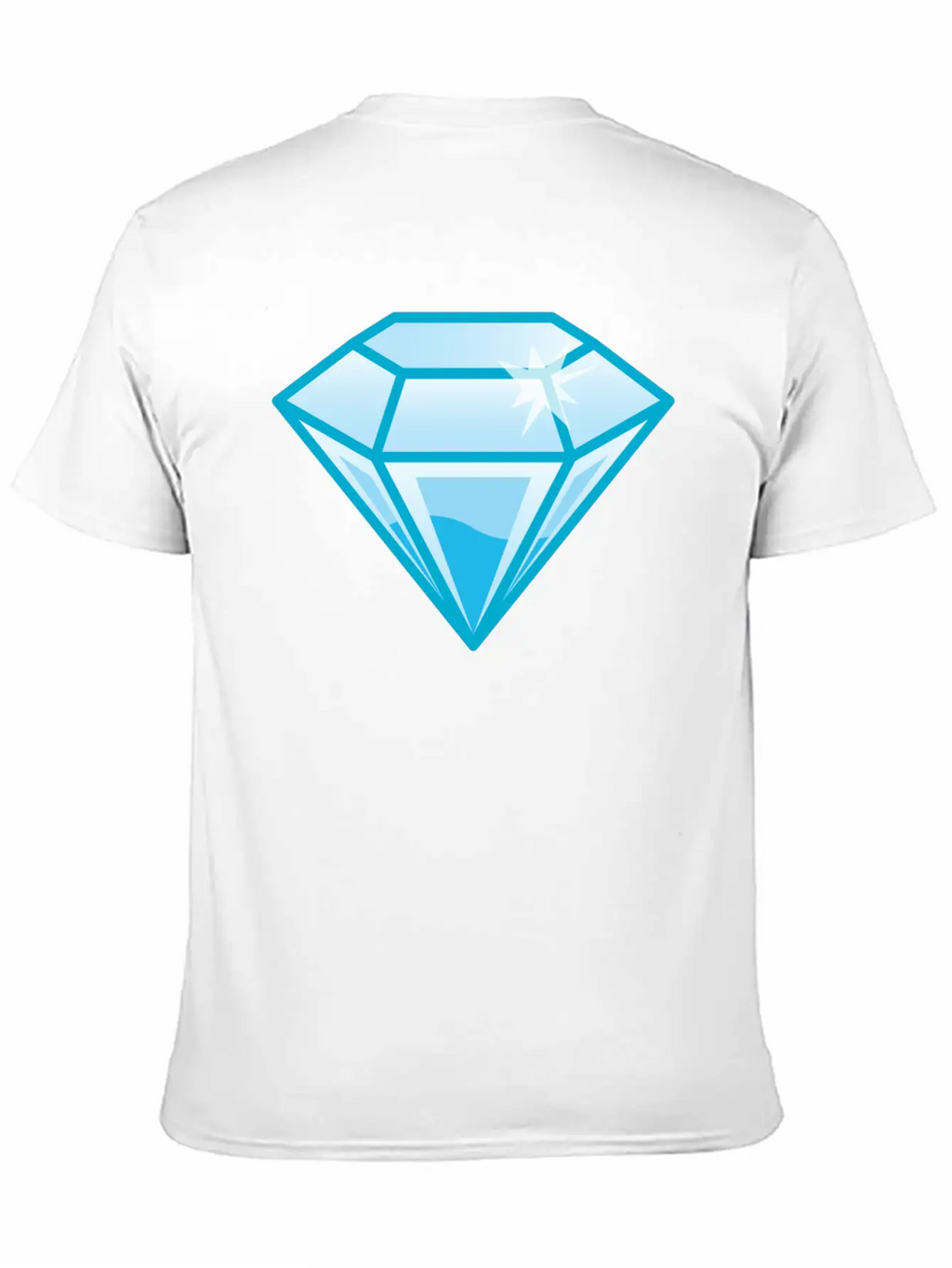 Diamond Breathable Soft Cotton T-Shirt – Timeless Casual Look