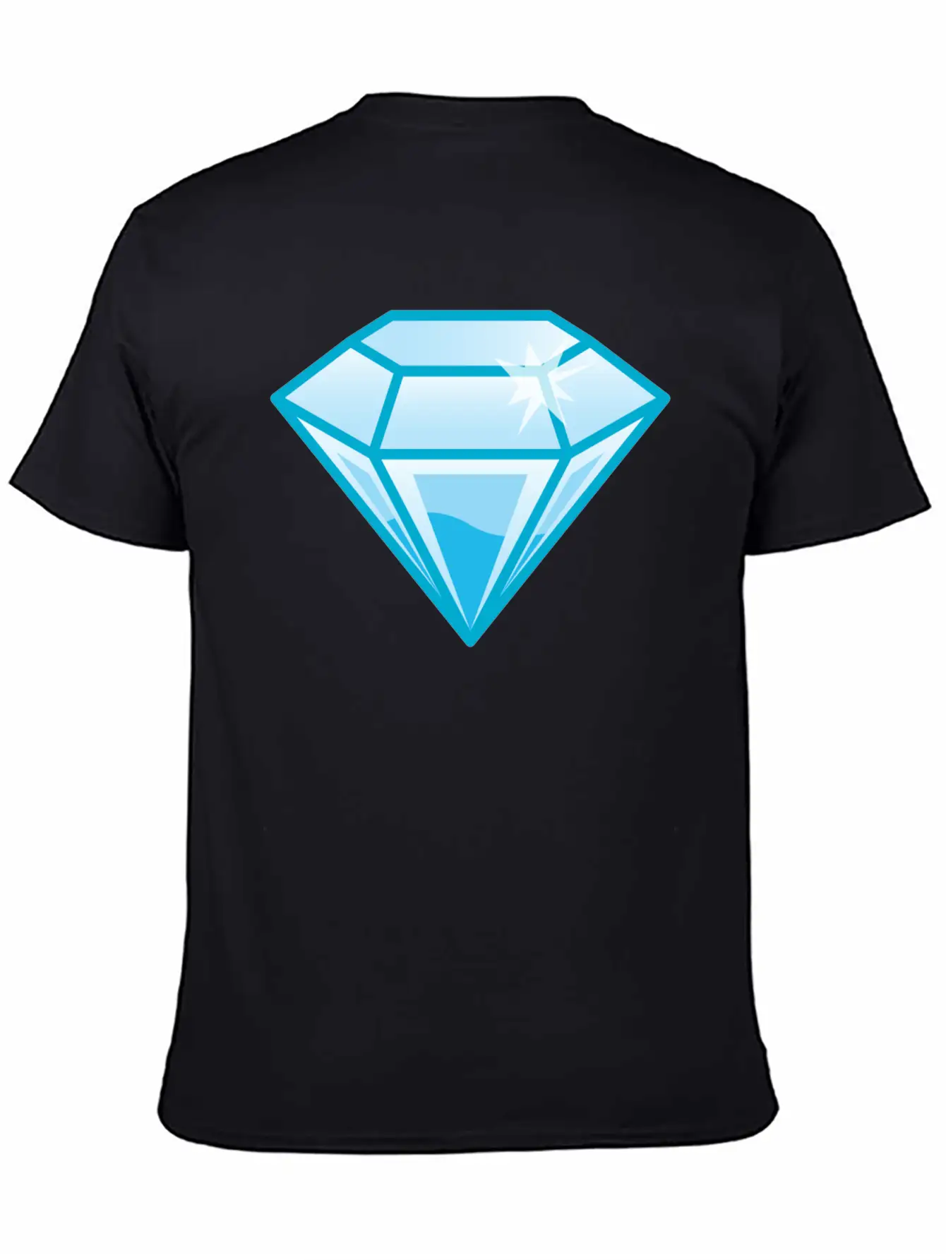 Diamond Breathable Soft Cotton T-Shirt – Timeless Casual Look