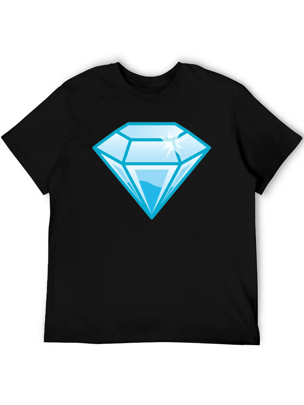 Diamond Breathable Soft Cotton T-Shirt – Timeless Casual Look