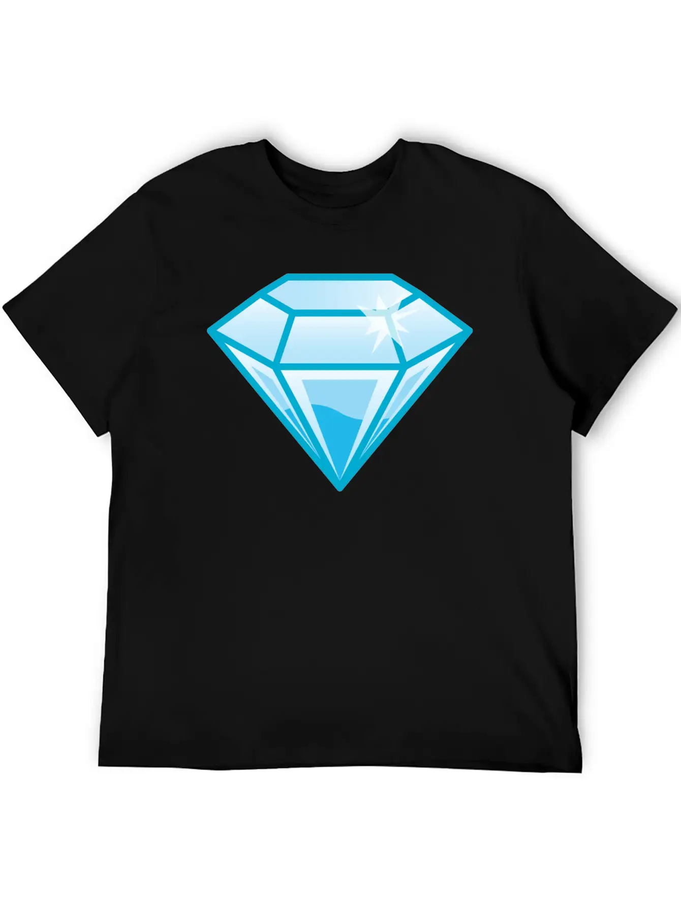 Diamond Breathable Soft Cotton T-Shirt – Timeless Casual Look