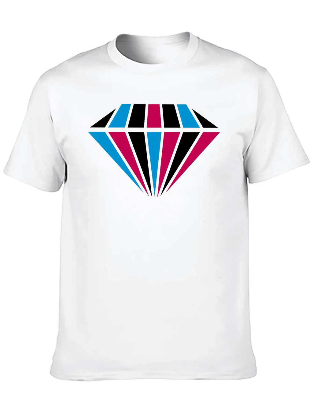 Diamond Colorful Hipster Cool Empire Jewelry Beaut Classic Cotton Tee – Unisex Comfort For Any Season