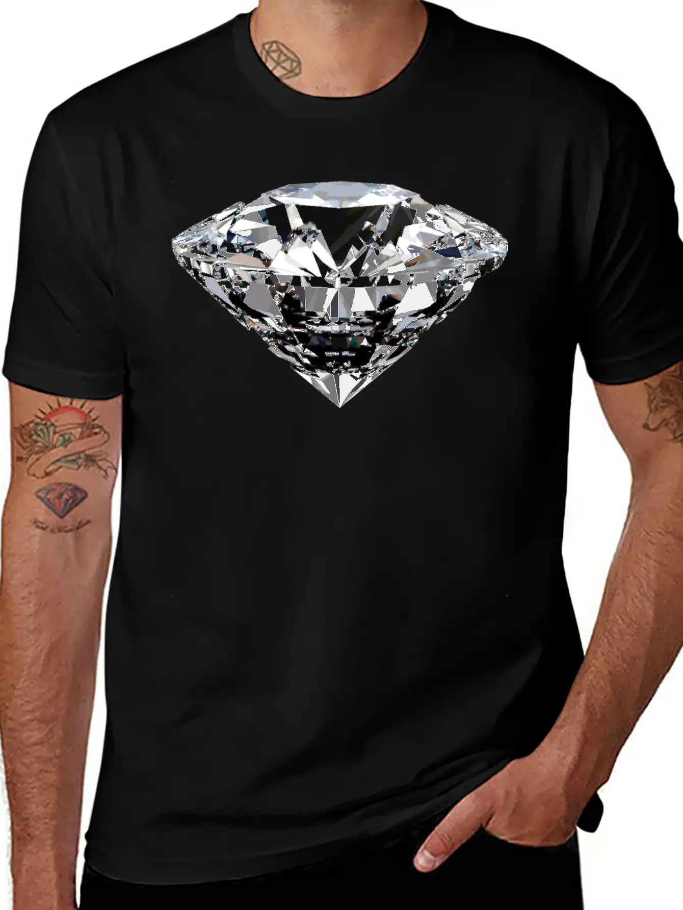 Diamond Relaxed Everyday Tee – Lightweight And Durable Cotton