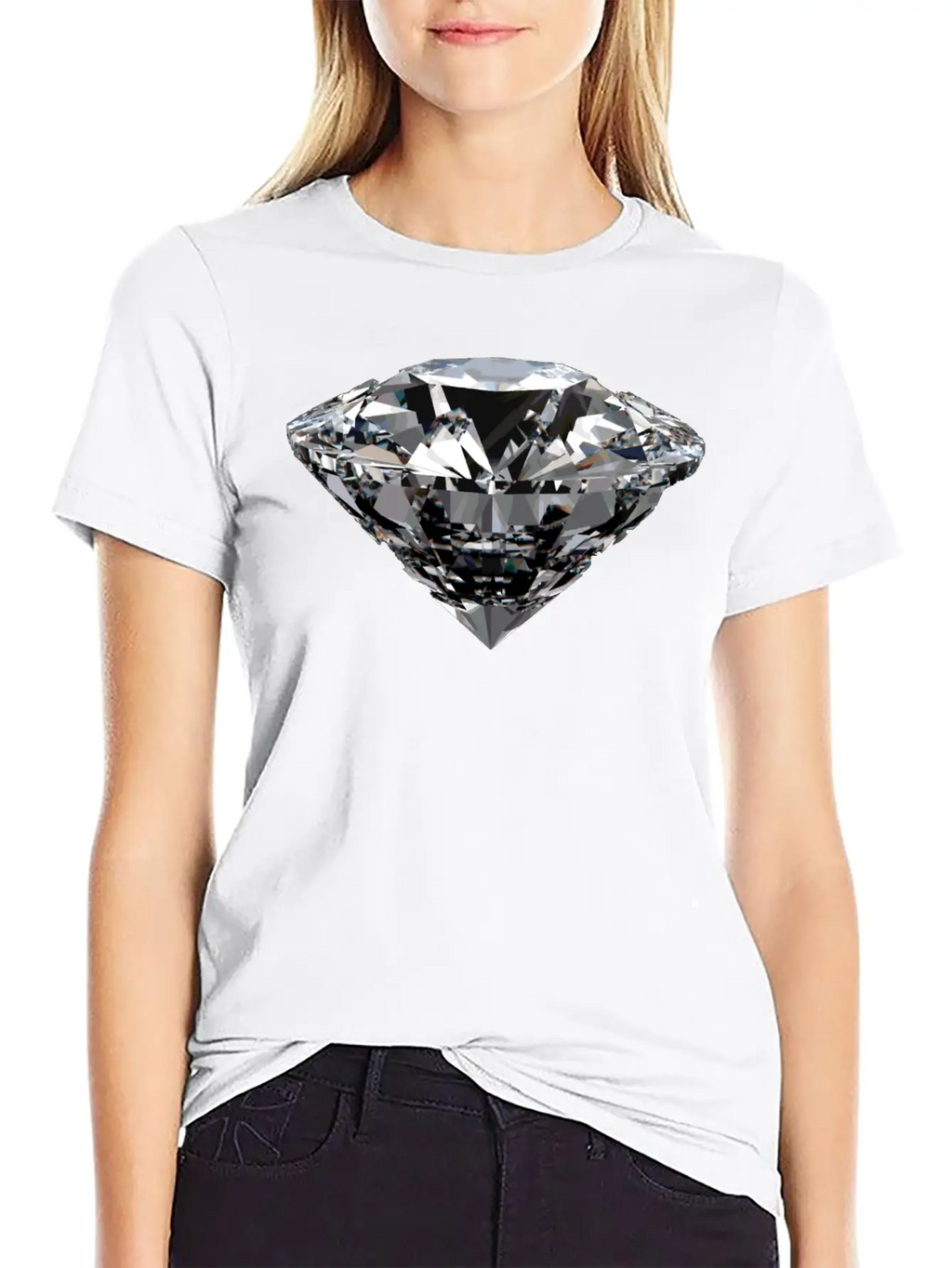 Diamond Relaxed Everyday Tee – Lightweight And Durable Cotton