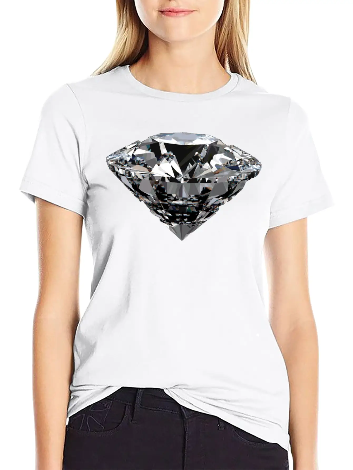 Diamond Relaxed Everyday Tee – Lightweight And Durable Cotton