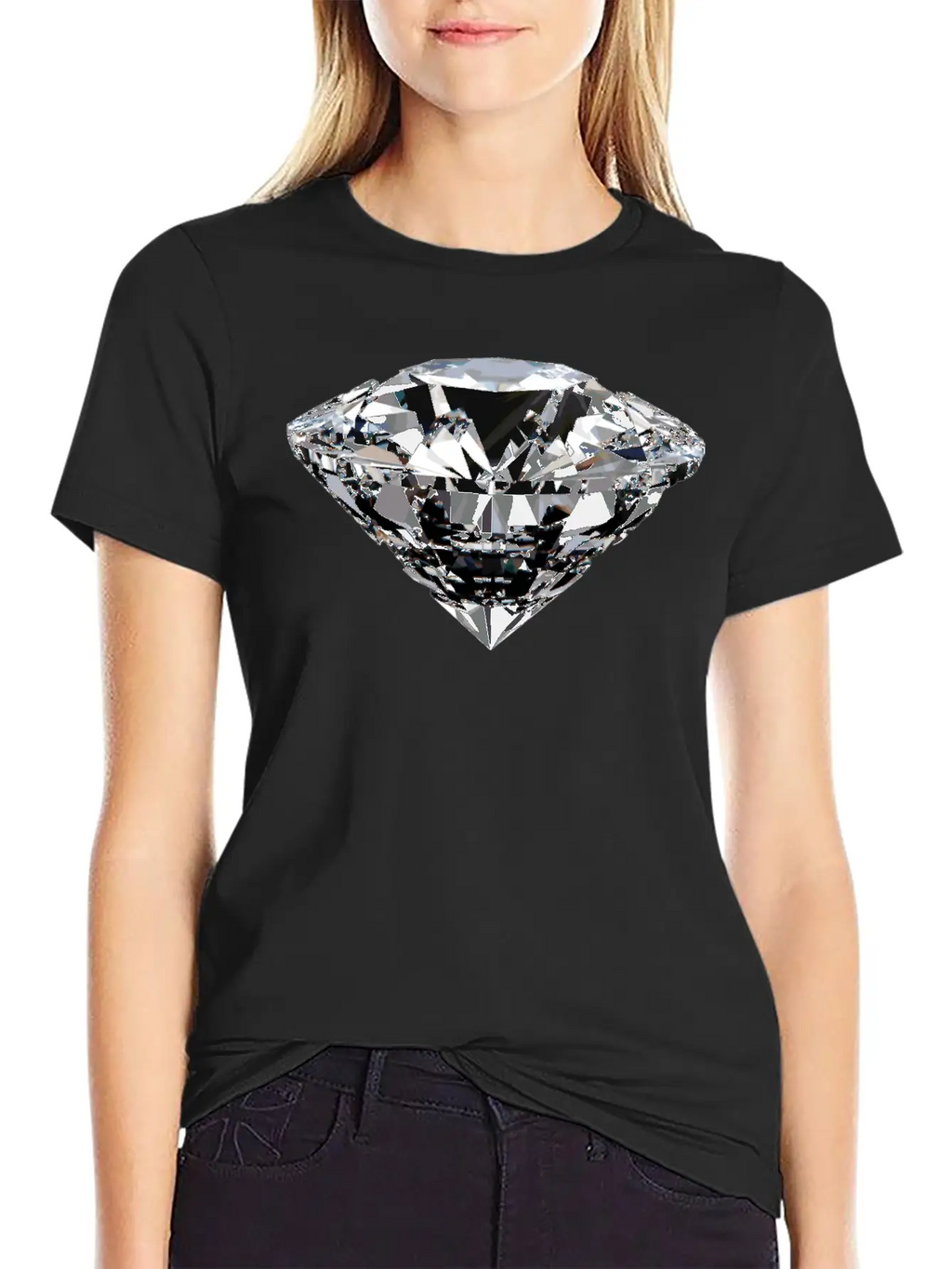 Diamond Relaxed Everyday Tee – Lightweight And Durable Cotton