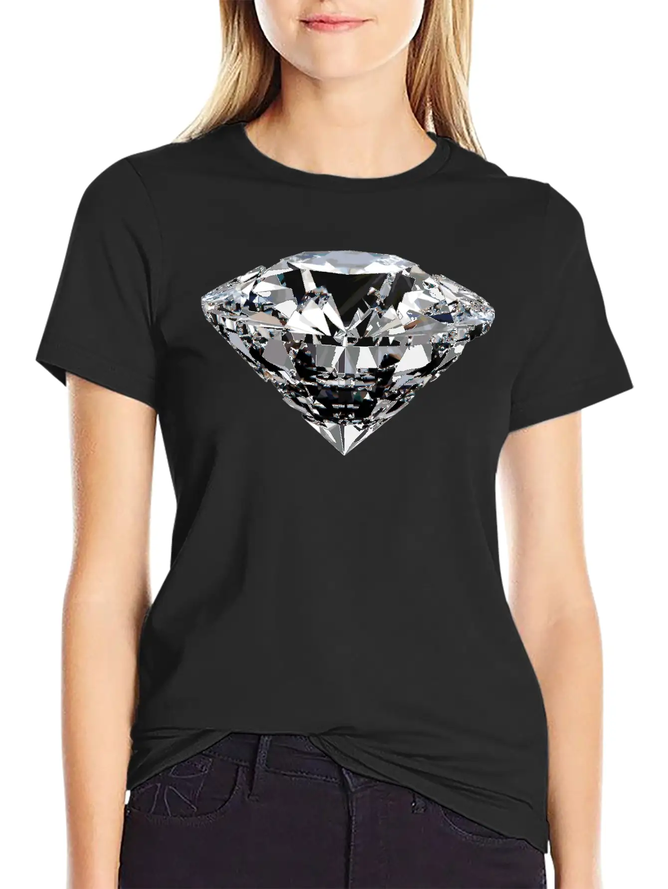 Diamond Relaxed Everyday Tee – Lightweight And Durable Cotton