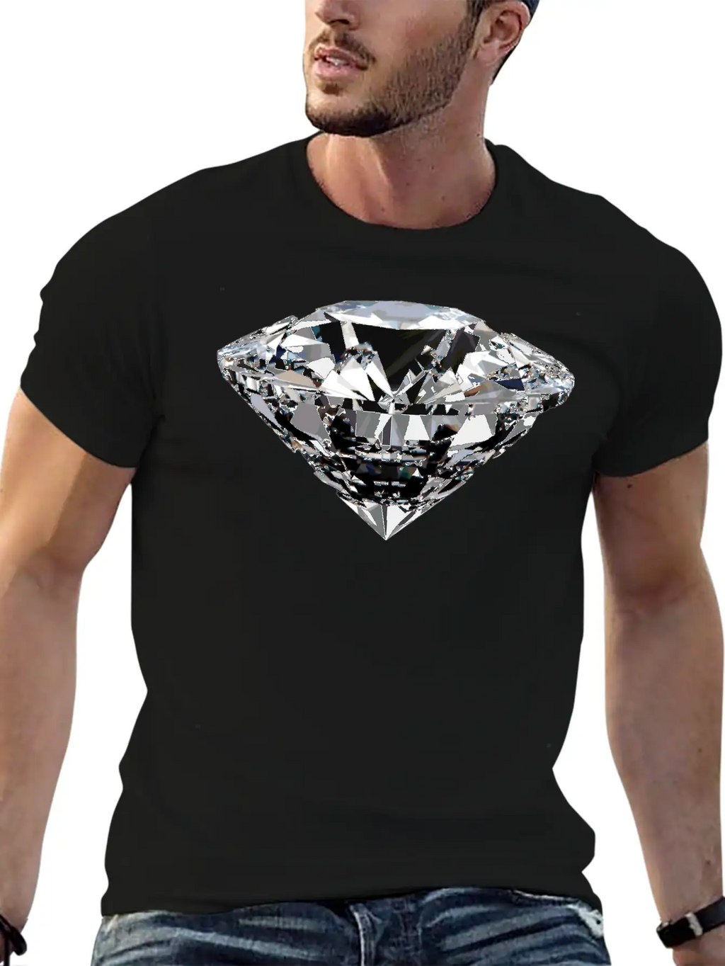 Diamond Relaxed Everyday Tee – Lightweight And Durable Cotton