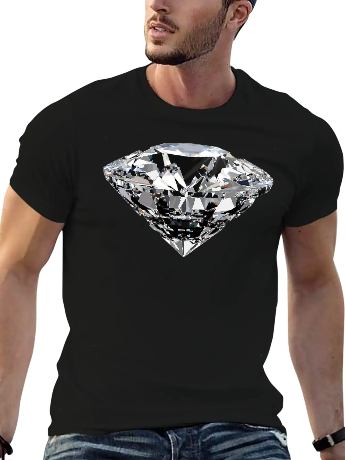Diamond Relaxed Everyday Tee – Lightweight And Durable Cotton