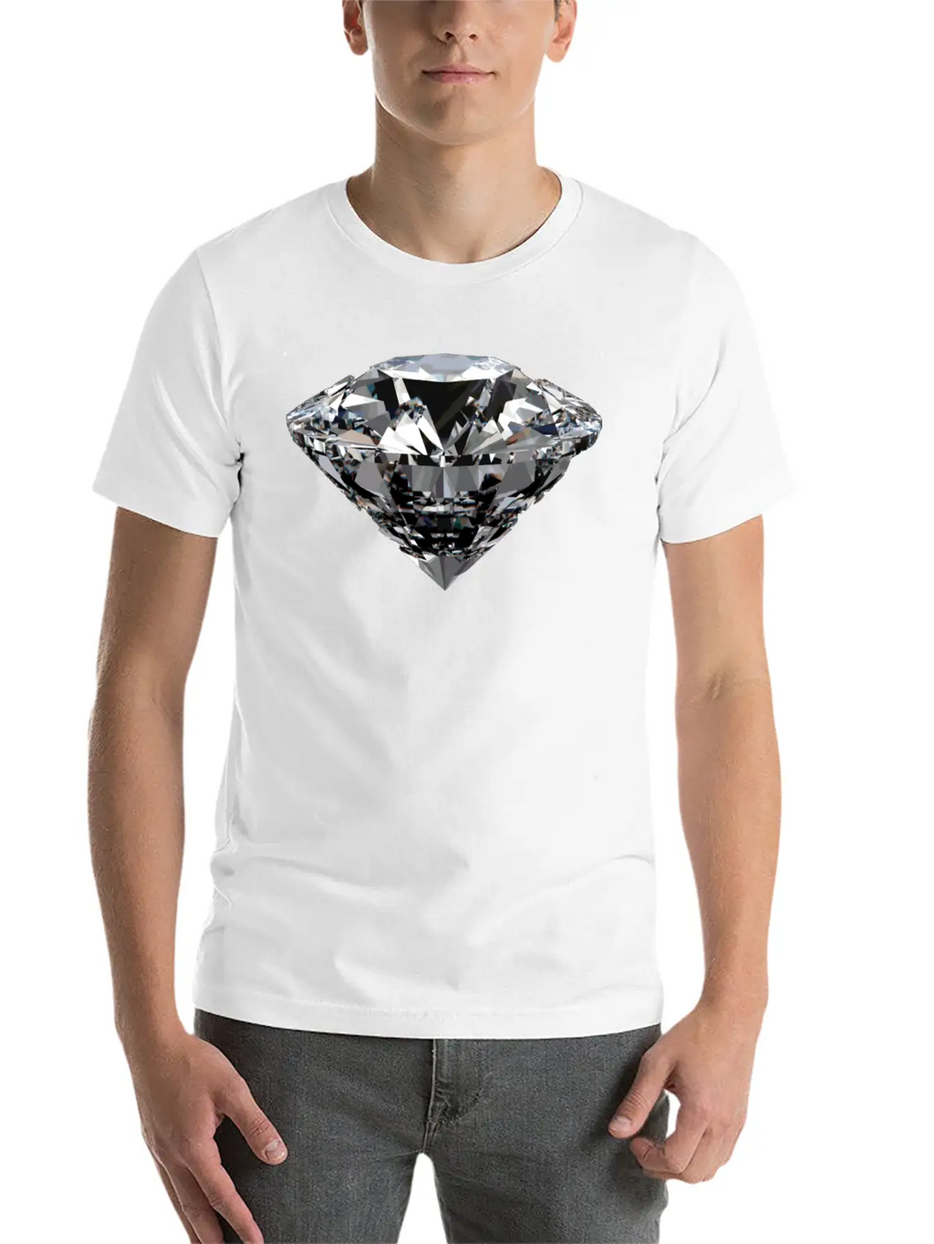 Diamond Relaxed Everyday Tee – Lightweight And Durable Cotton