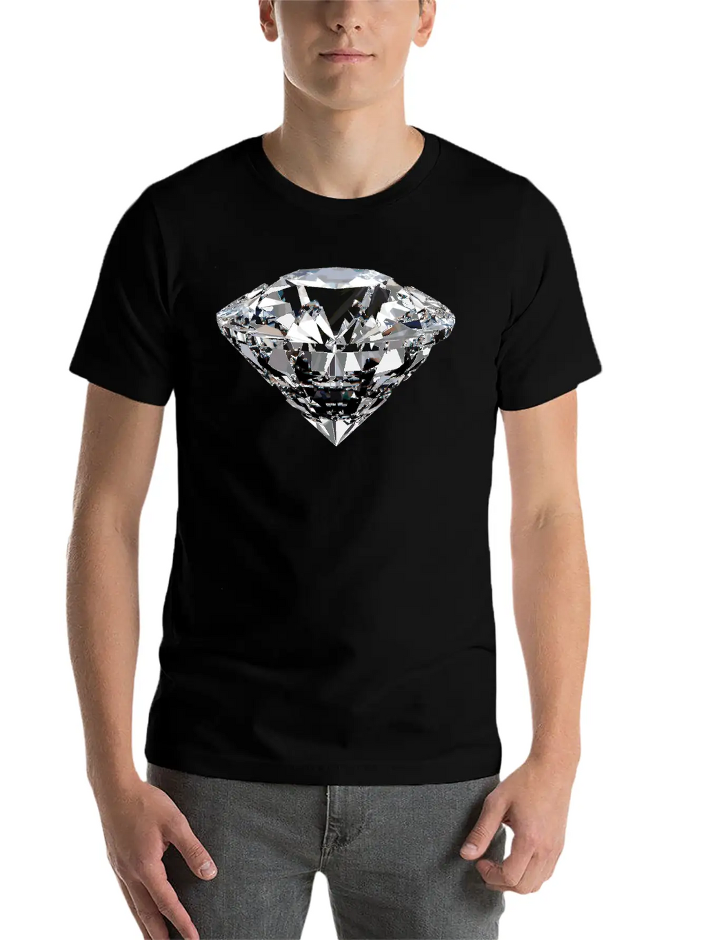 Diamond Relaxed Everyday Tee – Lightweight And Durable Cotton
