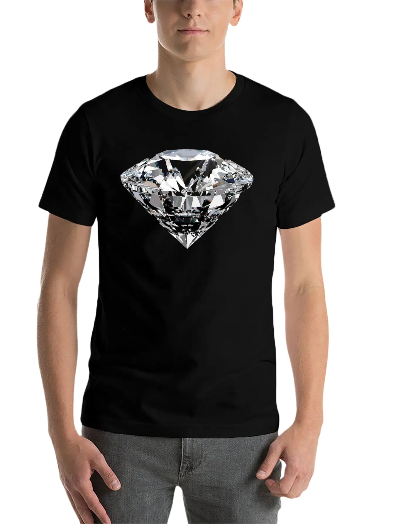 Diamond Relaxed Everyday Tee – Lightweight And Durable Cotton