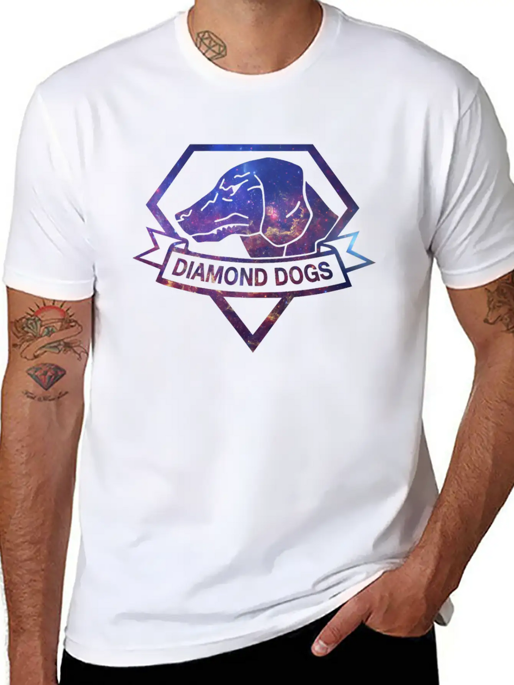 Diamond Universe Stylish Everyday T-Shirt – Unisex Basic Cotton Tee