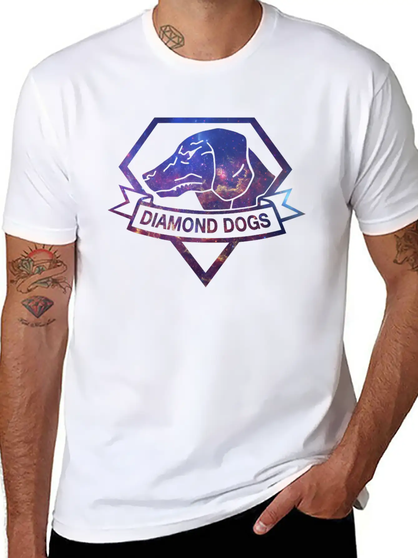 Diamond Universe Stylish Everyday T-Shirt – Unisex Basic Cotton Tee