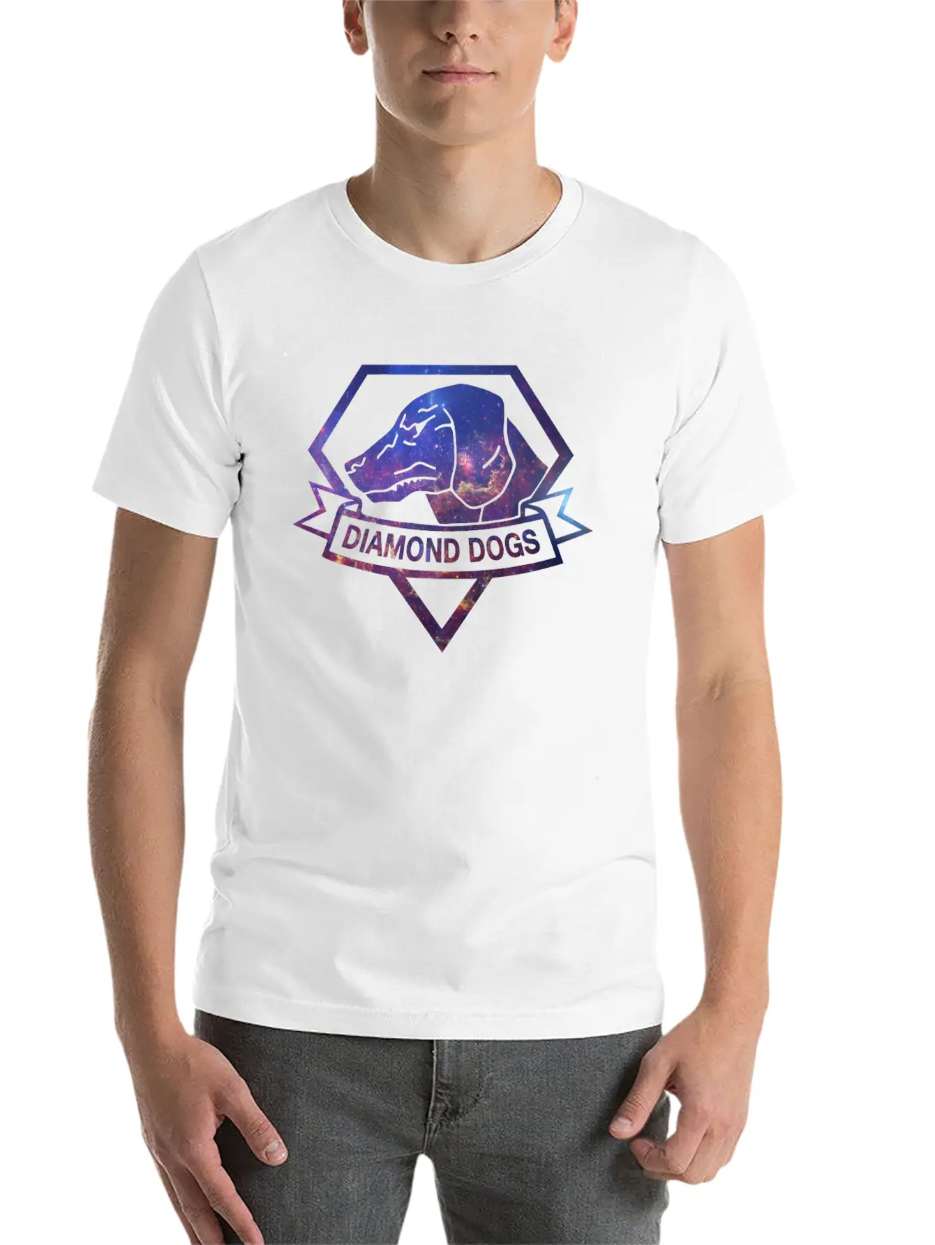 Diamond Universe Stylish Everyday T-Shirt – Unisex Basic Cotton Tee
