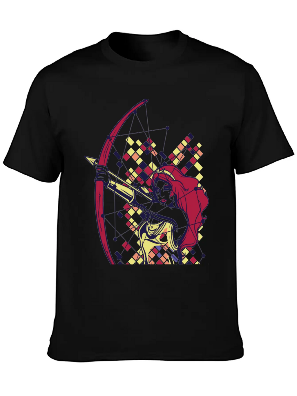DIANA The Goddess Of The Hunt, The Moon And Nature Basic Graphic T-Shirt – Daily Comfort In Soft Cotton