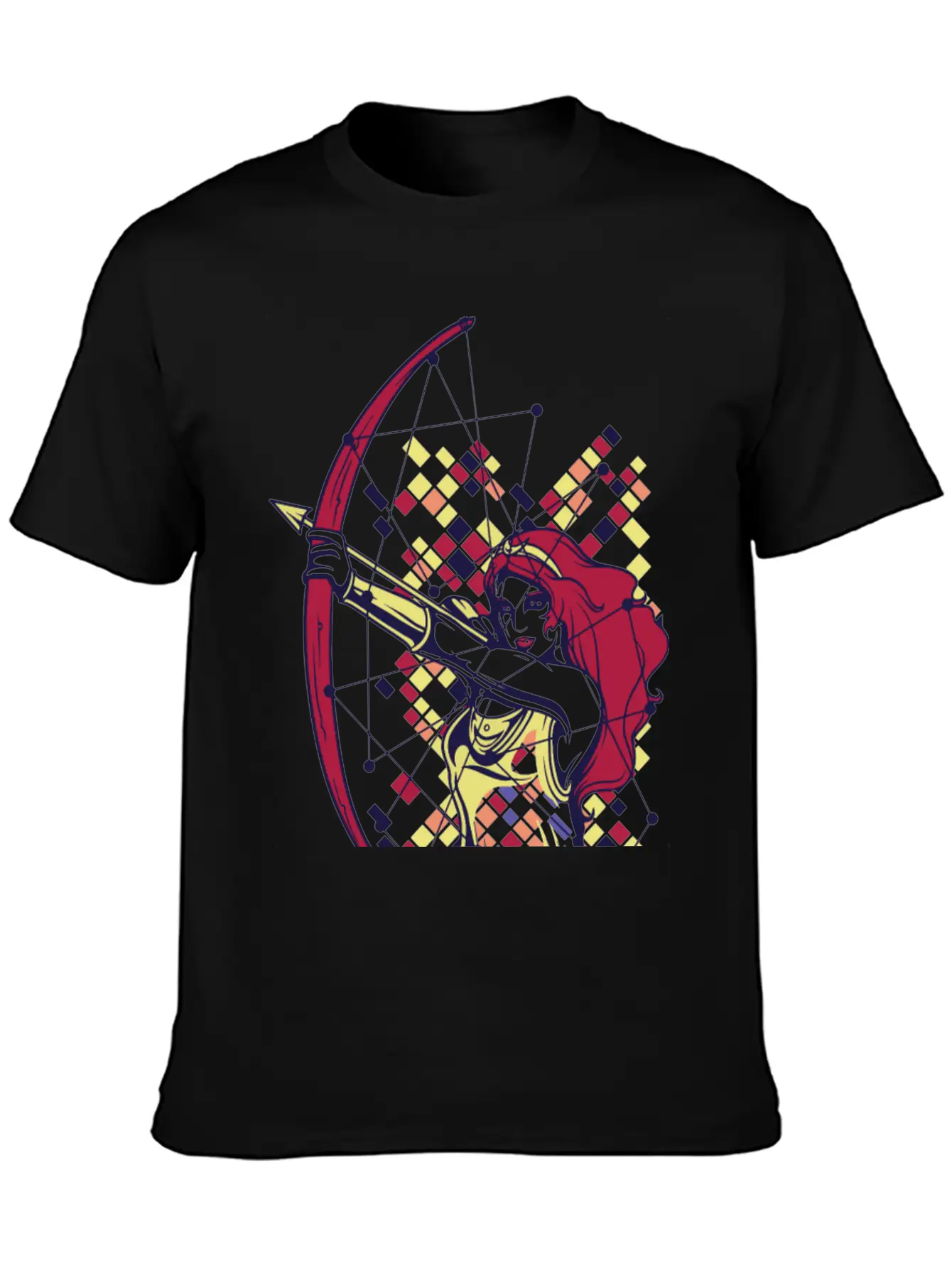 DIANA The Goddess Of The Hunt, The Moon And Nature Basic Graphic T-Shirt – Daily Comfort In Soft Cotton