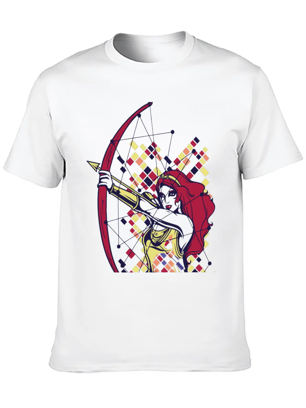 DIANA The Goddess Of The Hunt, The Moon And Nature Basic Graphic T-Shirt – Daily Comfort In Soft Cotton