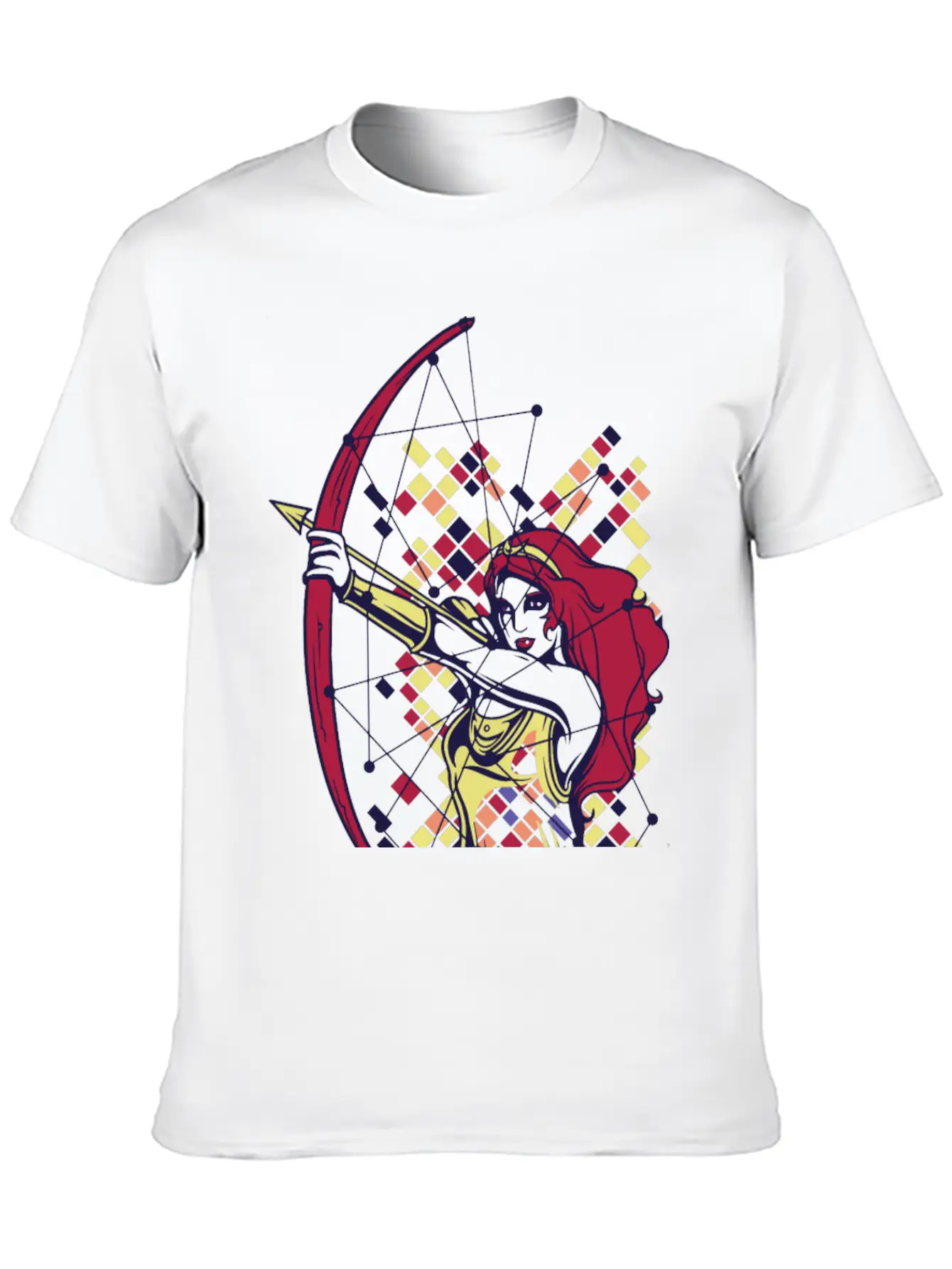 DIANA The Goddess Of The Hunt, The Moon And Nature Basic Graphic T-Shirt – Daily Comfort In Soft Cotton