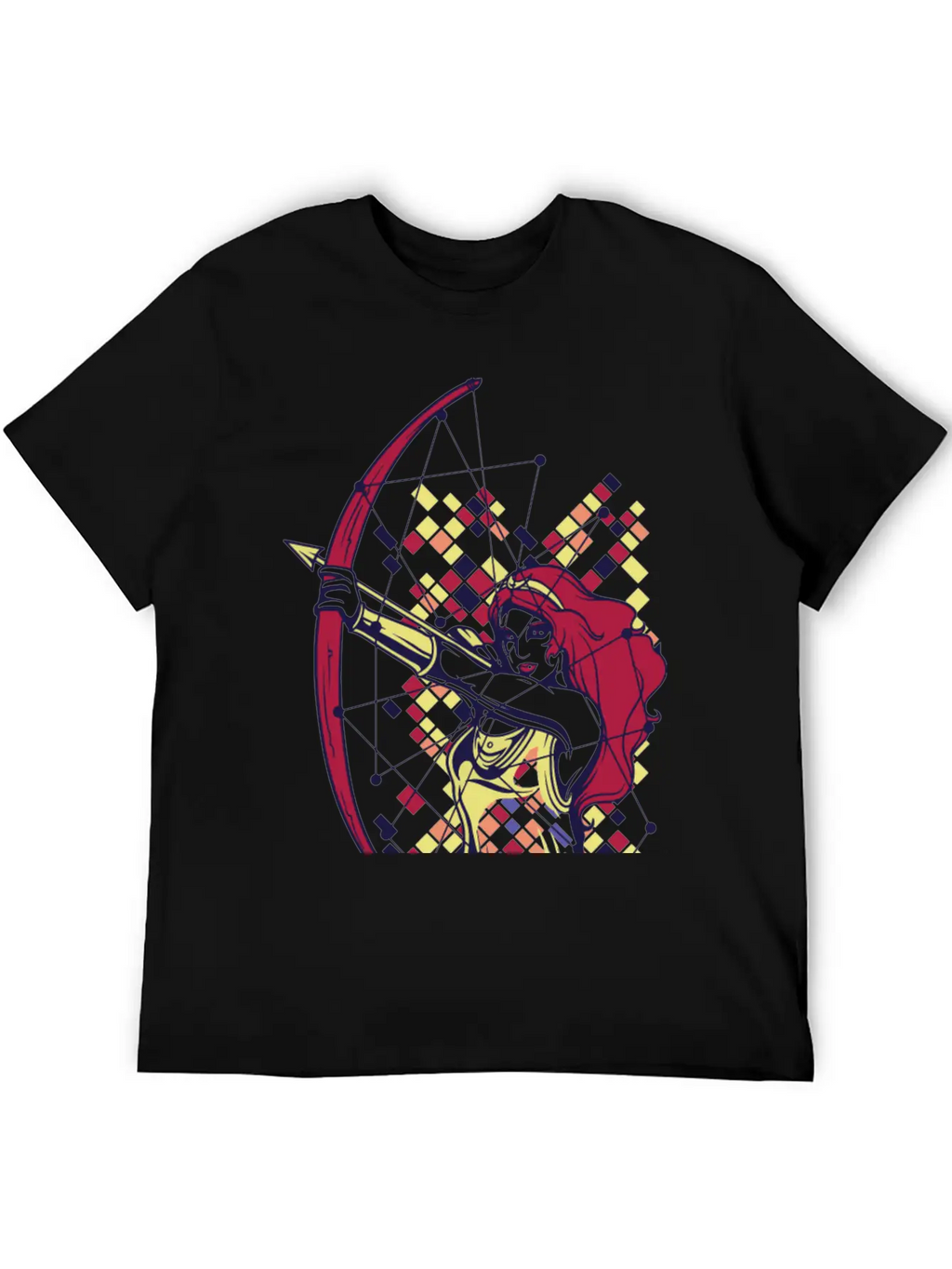 DIANA The Goddess Of The Hunt, The Moon And Nature Basic Graphic T-Shirt – Daily Comfort In Soft Cotton