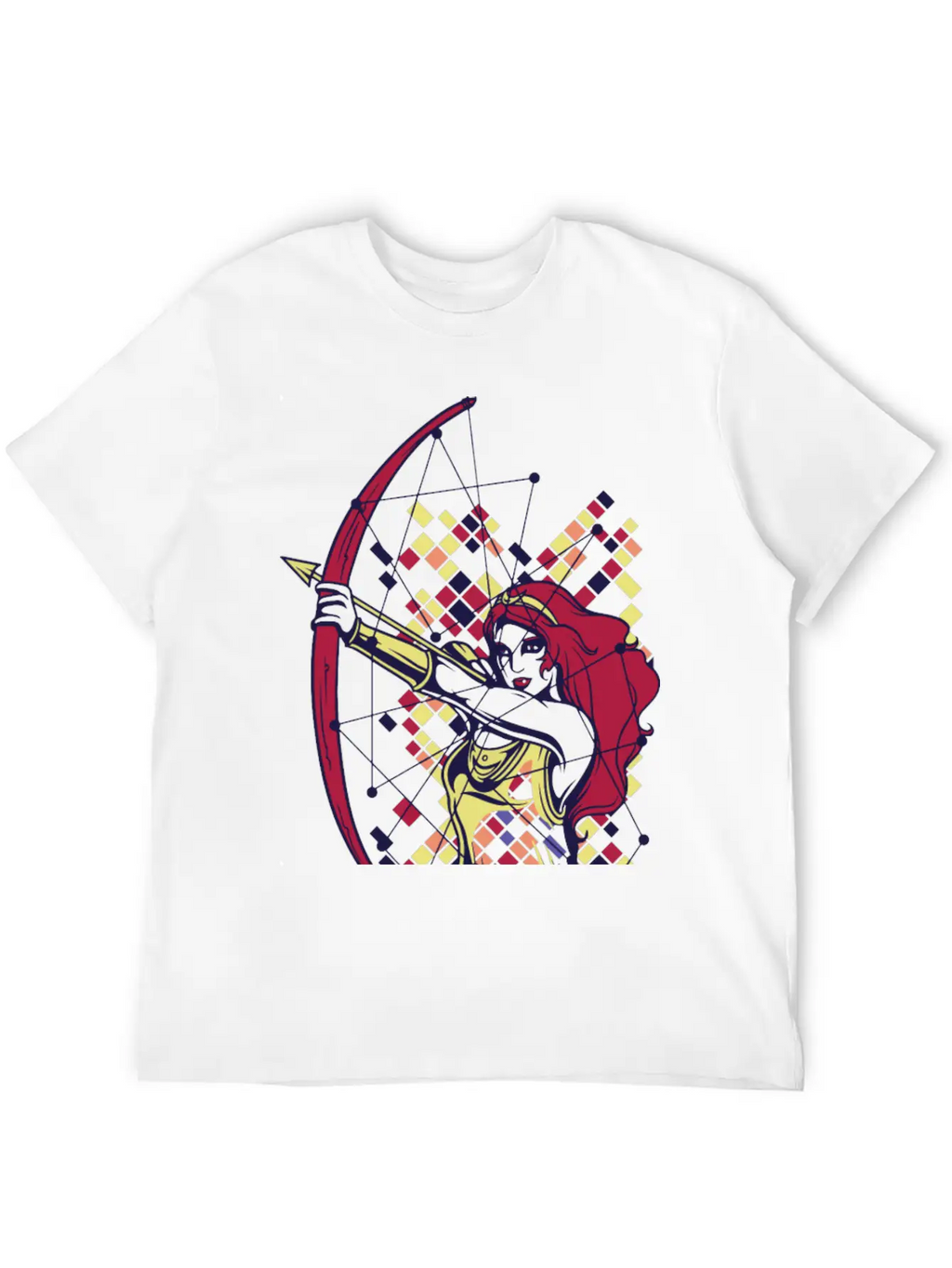 DIANA The Goddess Of The Hunt, The Moon And Nature Basic Graphic T-Shirt – Daily Comfort In Soft Cotton