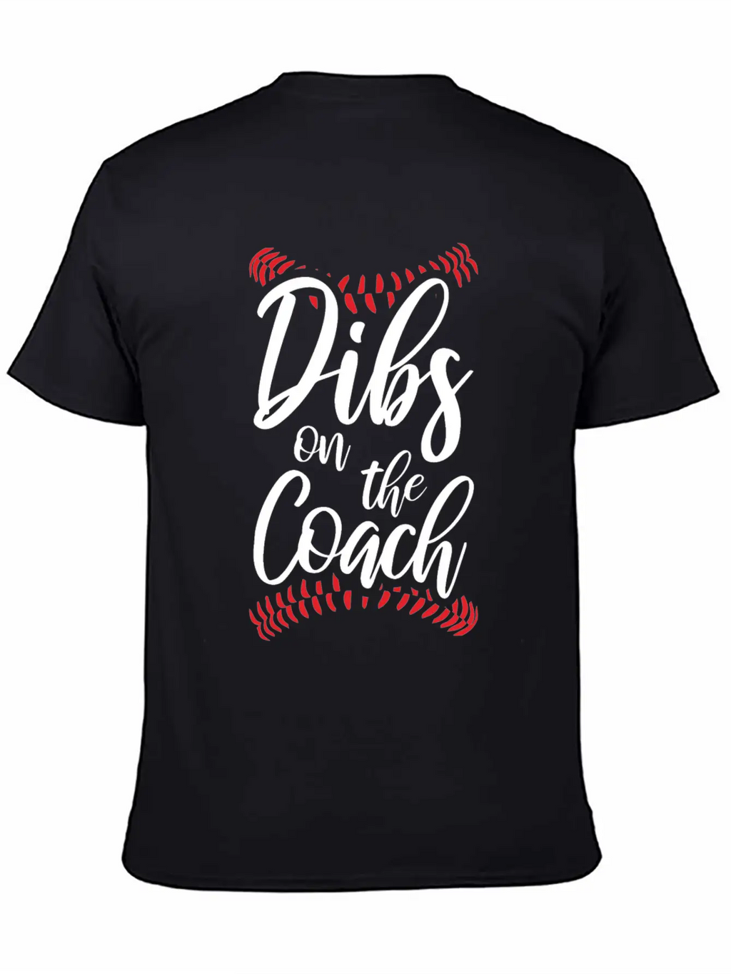 Dibs On The Coach Funny Coach Lover Apperel Basic Graphic T-Shirt – Daily Comfort In Soft Cotton