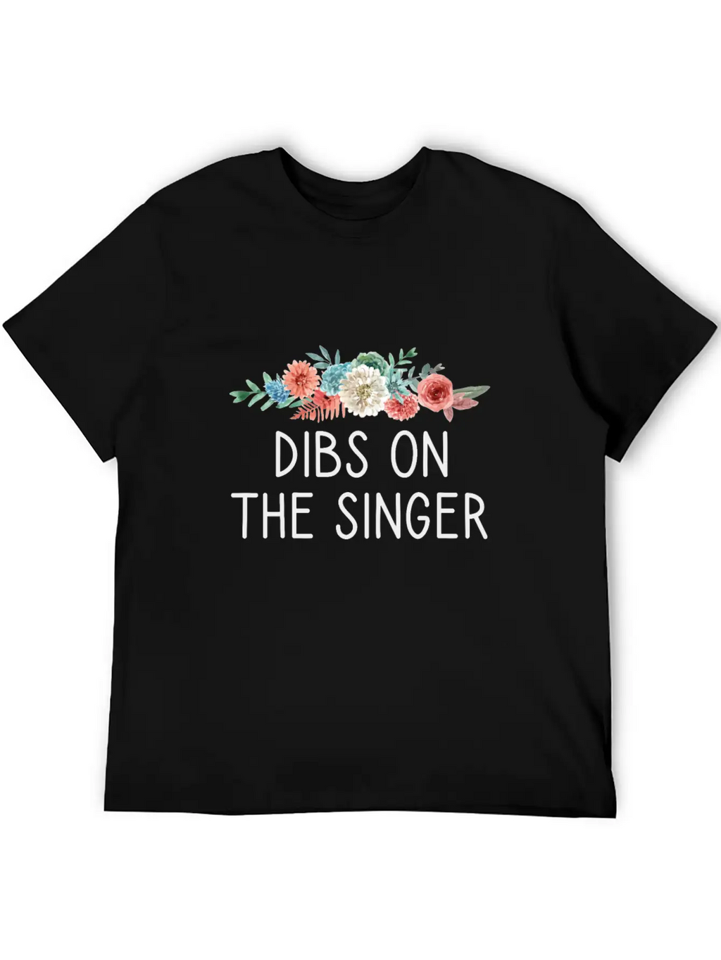 Dibs On The Singer Funny Singer Gift Basic Graphic T-Shirt – Daily Comfort In Soft Cotton