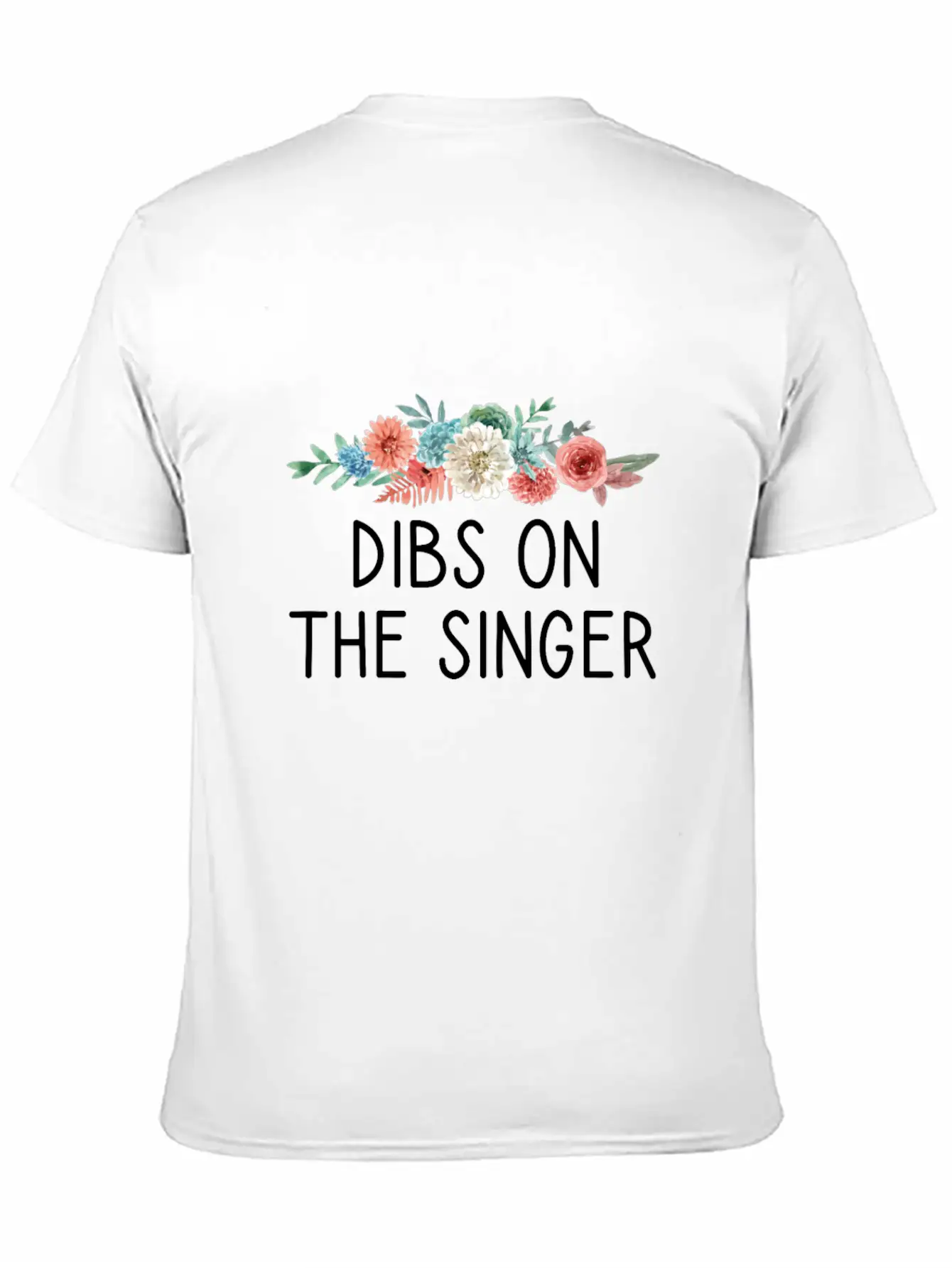 Dibs On The Singer Funny Singer Gift Basic Graphic T-Shirt – Daily Comfort In Soft Cotton