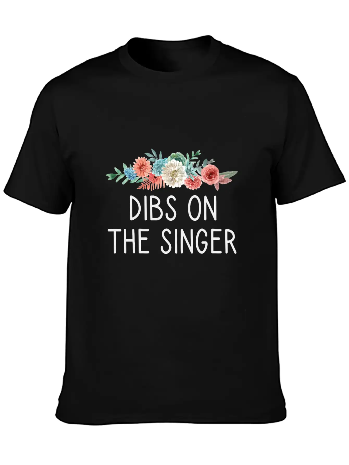 Dibs On The Singer Funny Singer Gift Basic Graphic T-Shirt – Daily Comfort In Soft Cotton