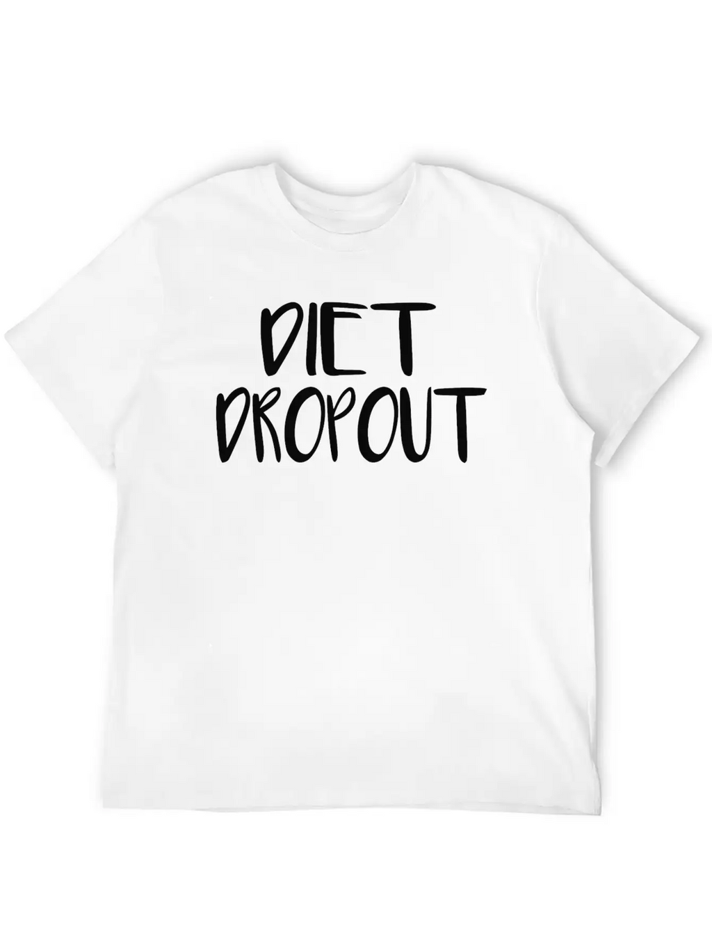 Diet Dropout Breathable Soft Cotton T-Shirt – Timeless Casual Look