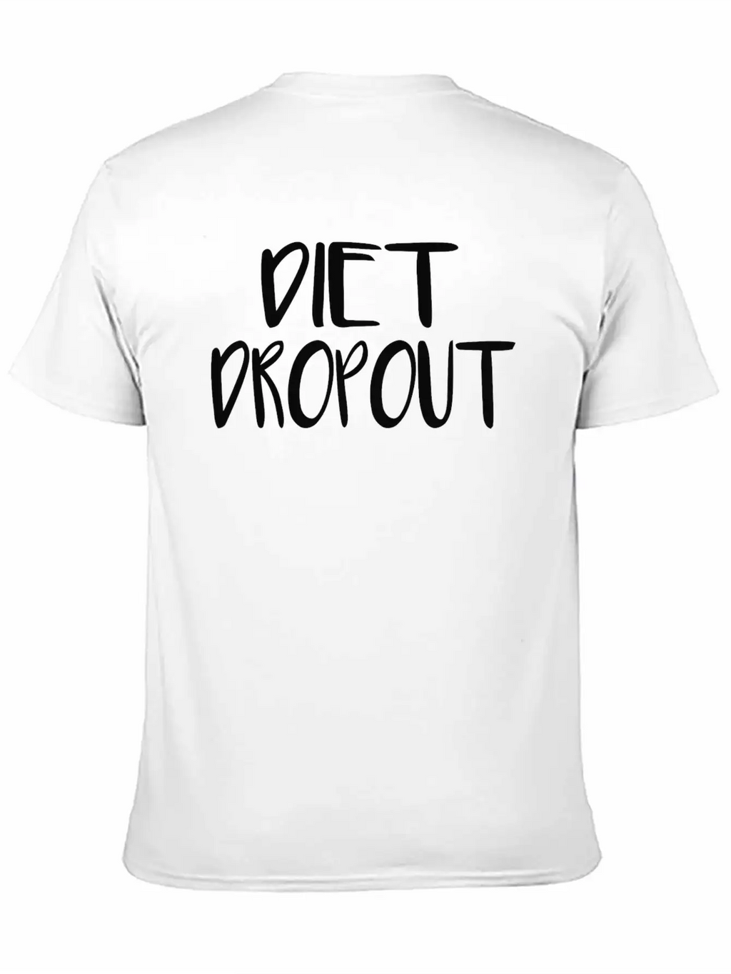 Diet Dropout Breathable Soft Cotton T-Shirt – Timeless Casual Look