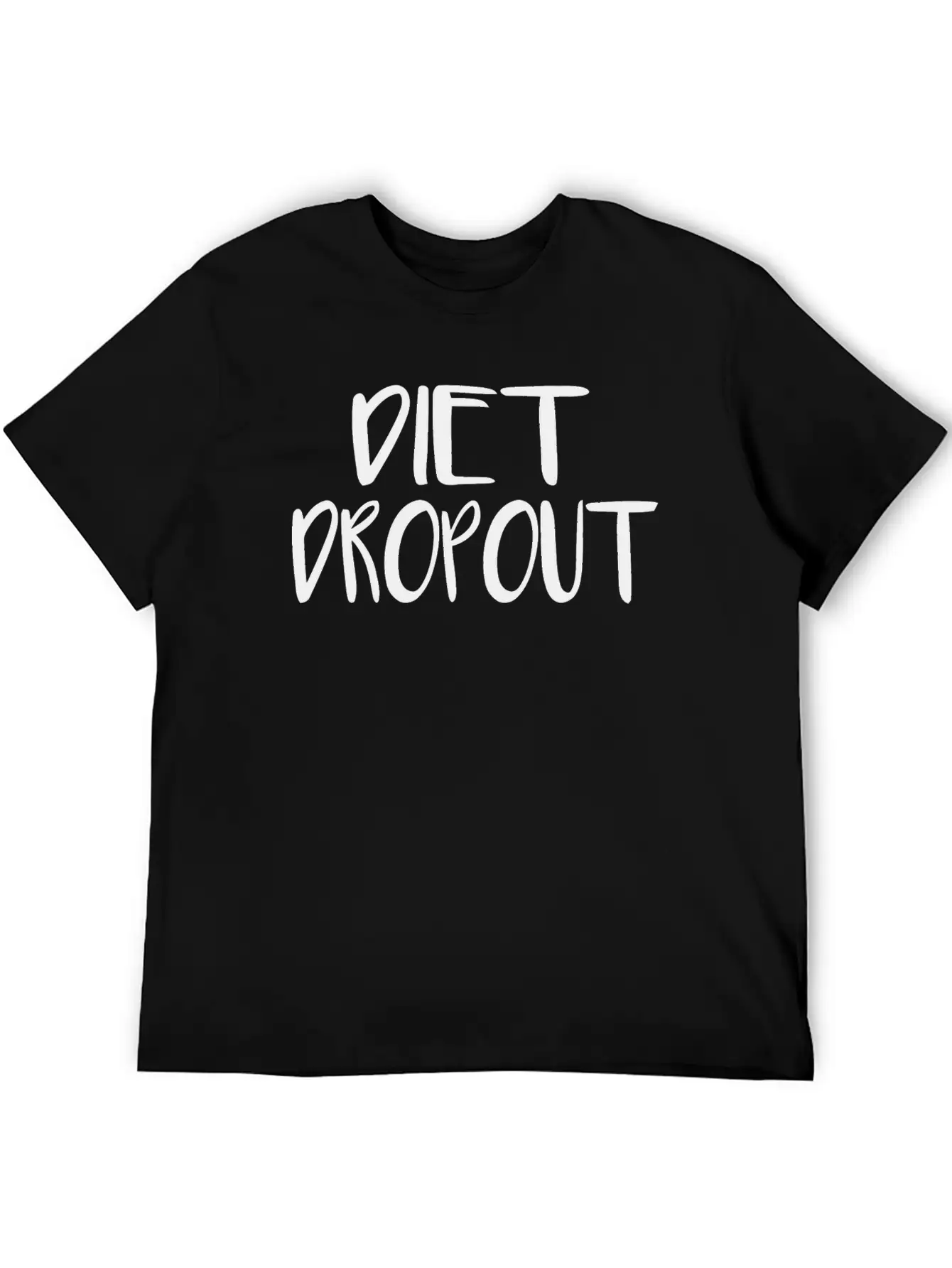 Diet Dropout Breathable Soft Cotton T-Shirt – Timeless Casual Look