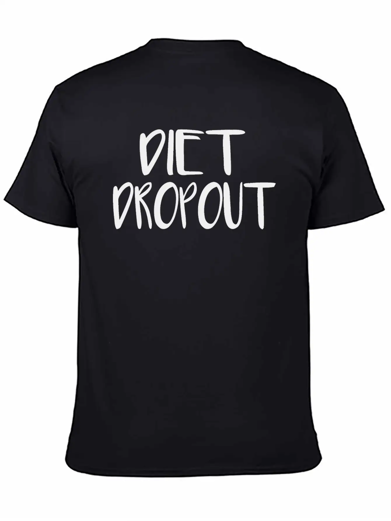 Diet Dropout Breathable Soft Cotton T-Shirt – Timeless Casual Look