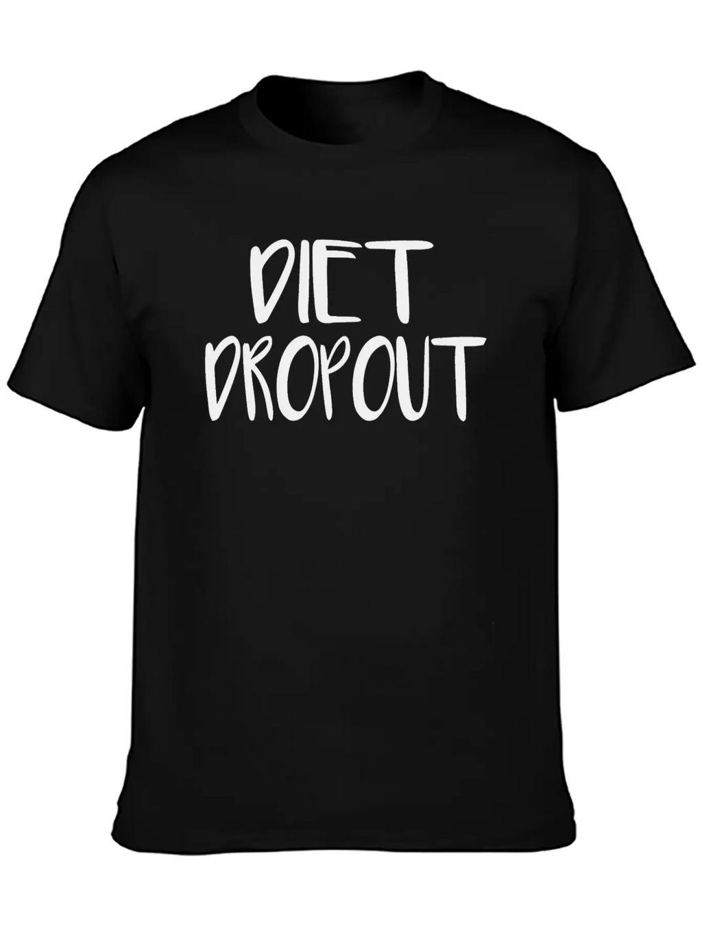 Diet Dropout Breathable Soft Cotton T-Shirt – Timeless Casual Look