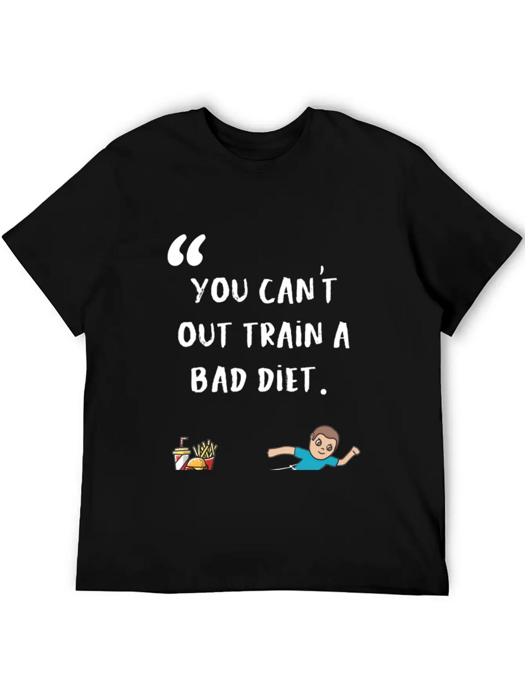 Diet Fitness Funny Gift Breathable Graphic T-Shirt – Perfect For Casual Days