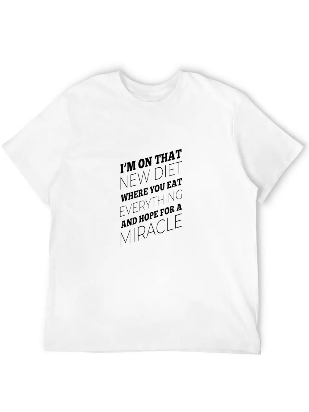 Diet Gym Gift Shirt Classic Cotton Tee – Unisex Comfort For Any Season