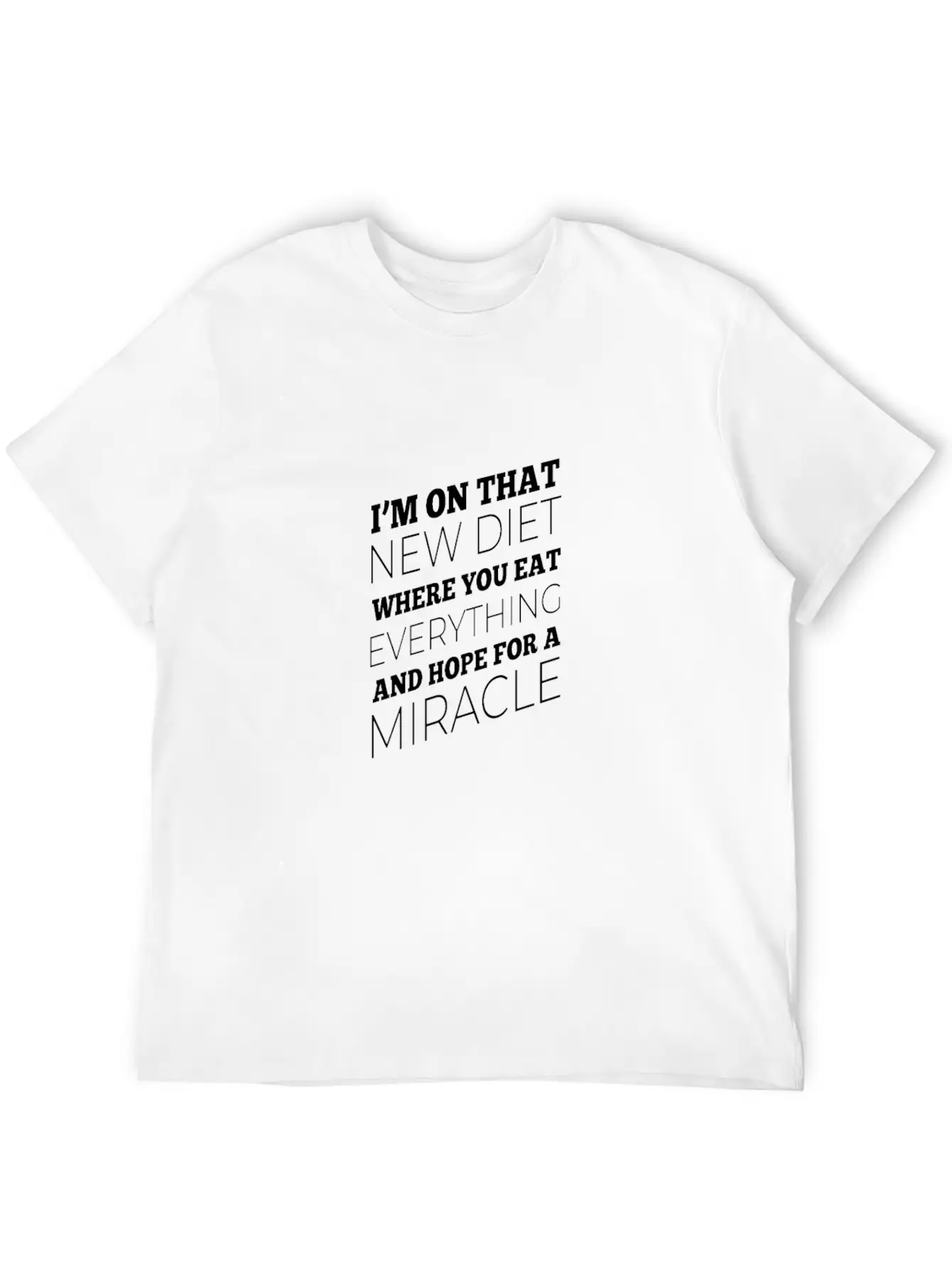 Diet Gym Gift Shirt Classic Cotton Tee – Unisex Comfort For Any Season