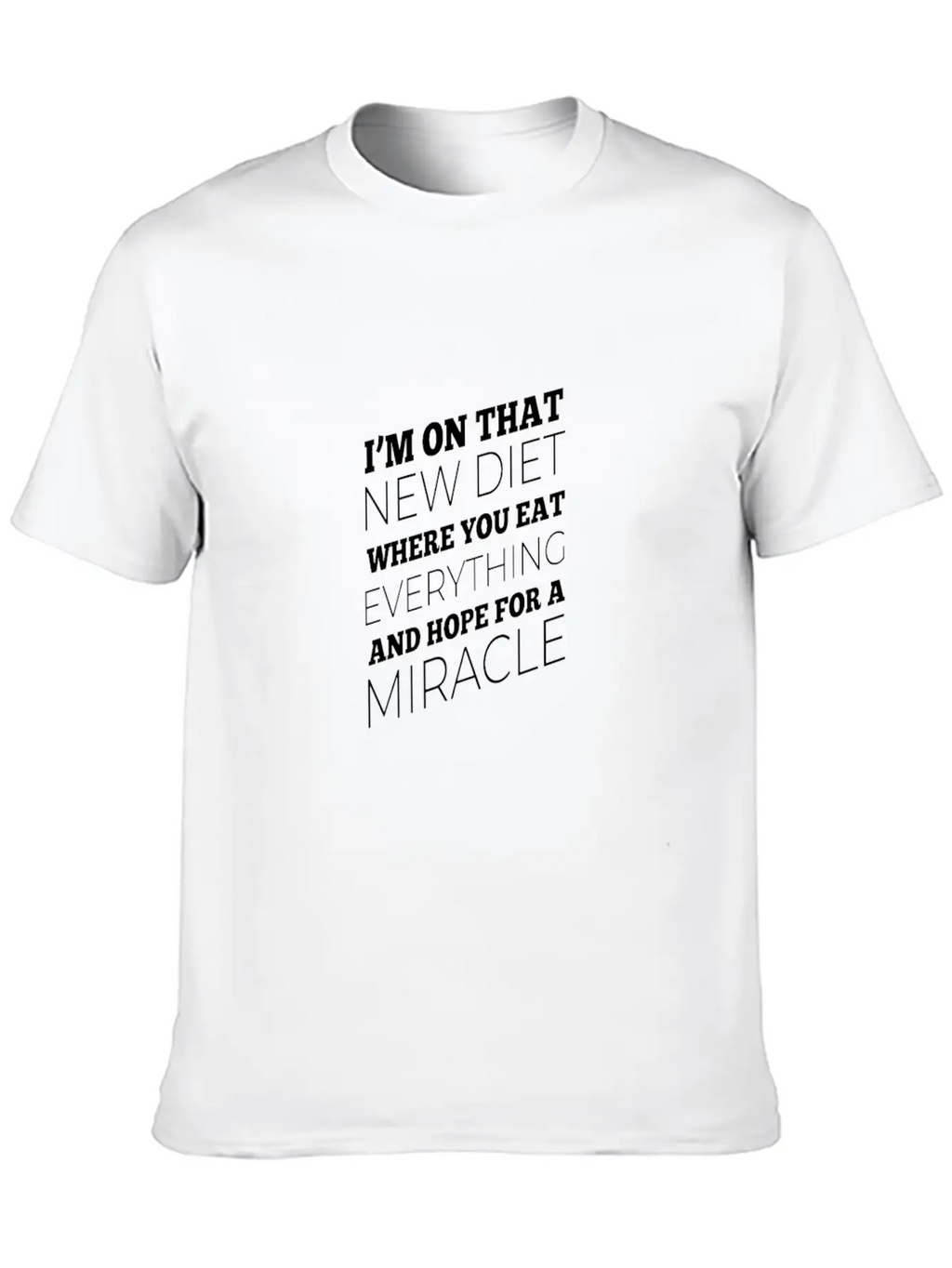 Diet Gym Gift Shirt Classic Cotton Tee – Unisex Comfort For Any Season