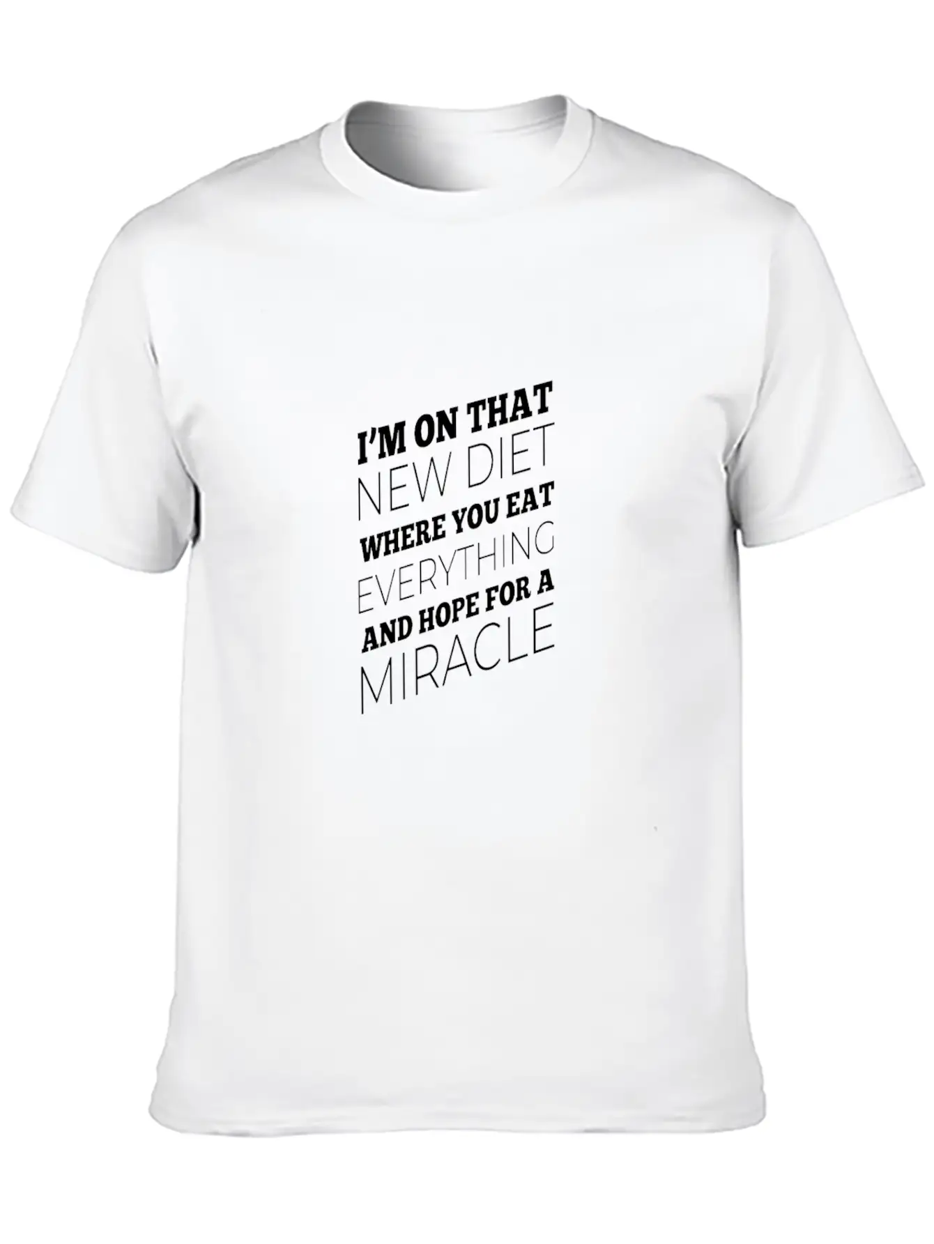 Diet Gym Gift Shirt Classic Cotton Tee – Unisex Comfort For Any Season