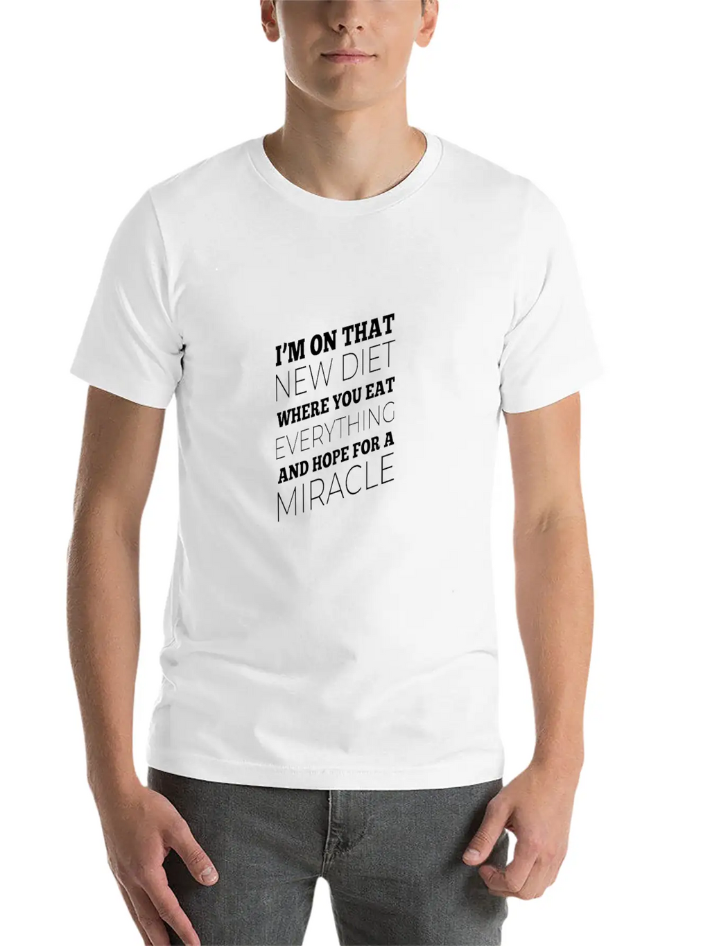 Diet Gym Gift Shirt Classic Cotton Tee – Unisex Comfort For Any Season