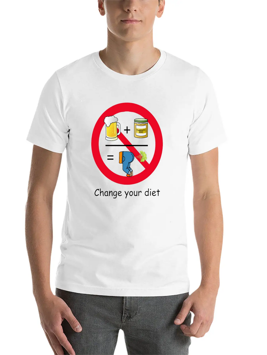 Diet Timeless Short Sleeve Tee – Comfy And Minimalist Design