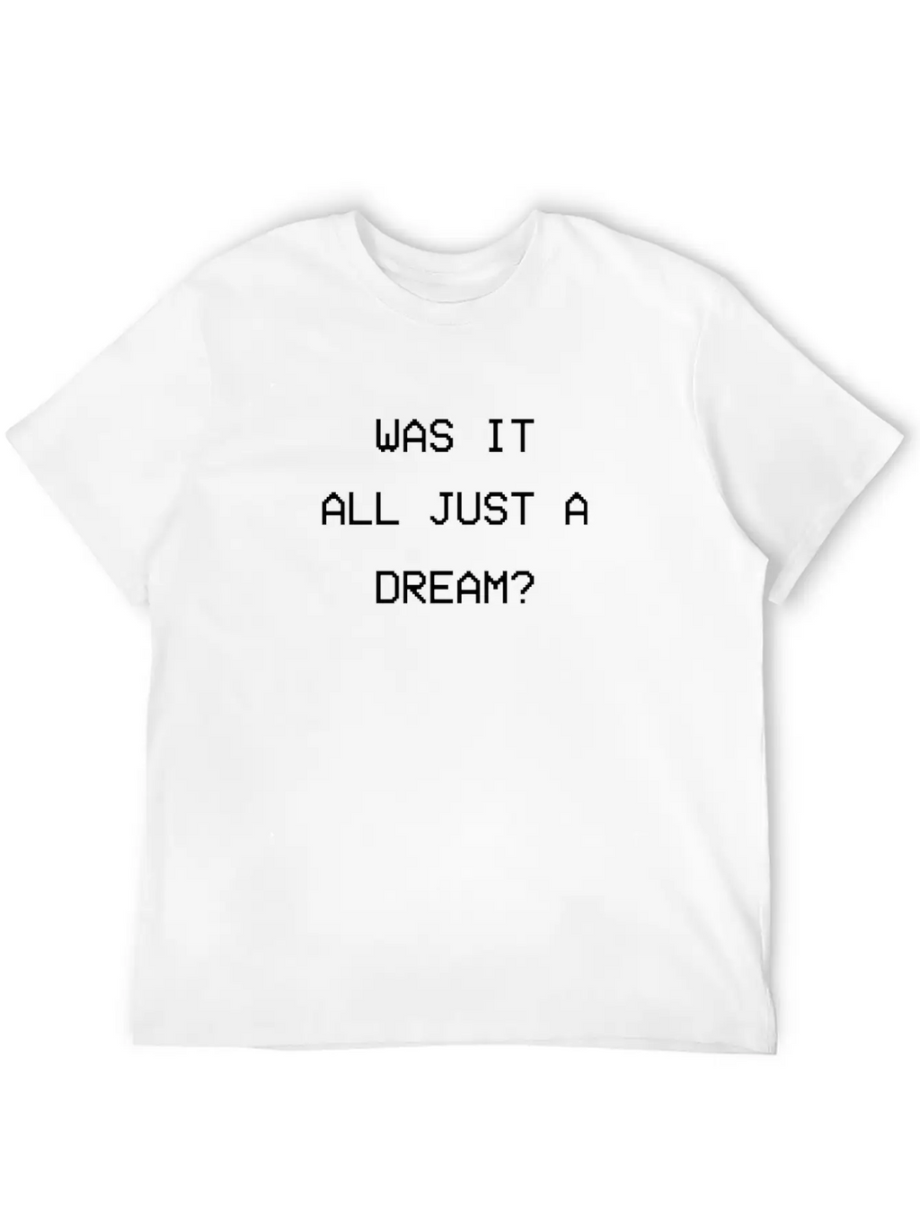 Digital 90s Aesthetic Vaporwave Quote Essential Cotton Tee For Daily Outfits – Unisex Style