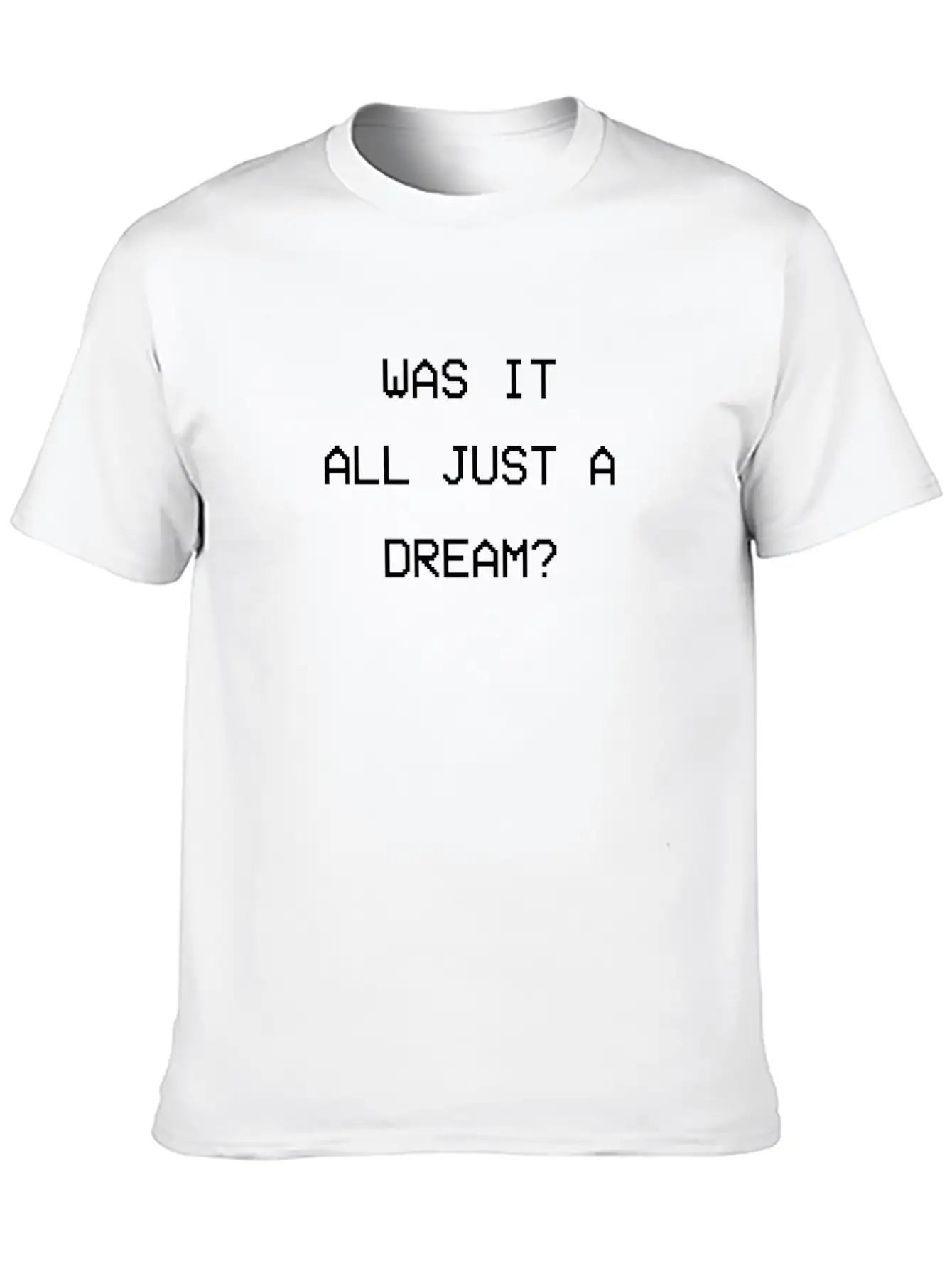 Digital 90s Aesthetic Vaporwave Quote Essential Cotton Tee For Daily Outfits – Unisex Style