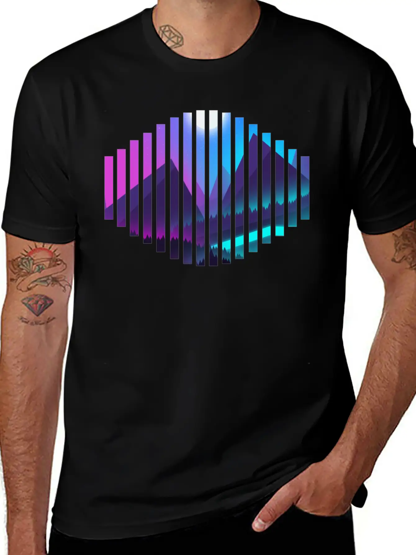 Digital Art Unisex Casual T-Shirt – Clean Design For Daily Comfort