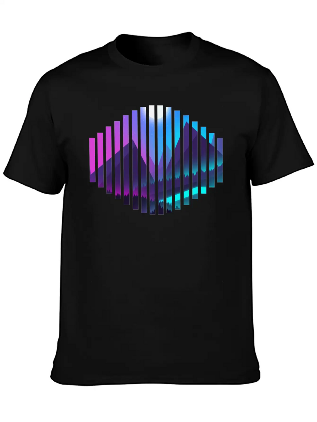 Digital Art Unisex Casual T-Shirt – Clean Design For Daily Comfort