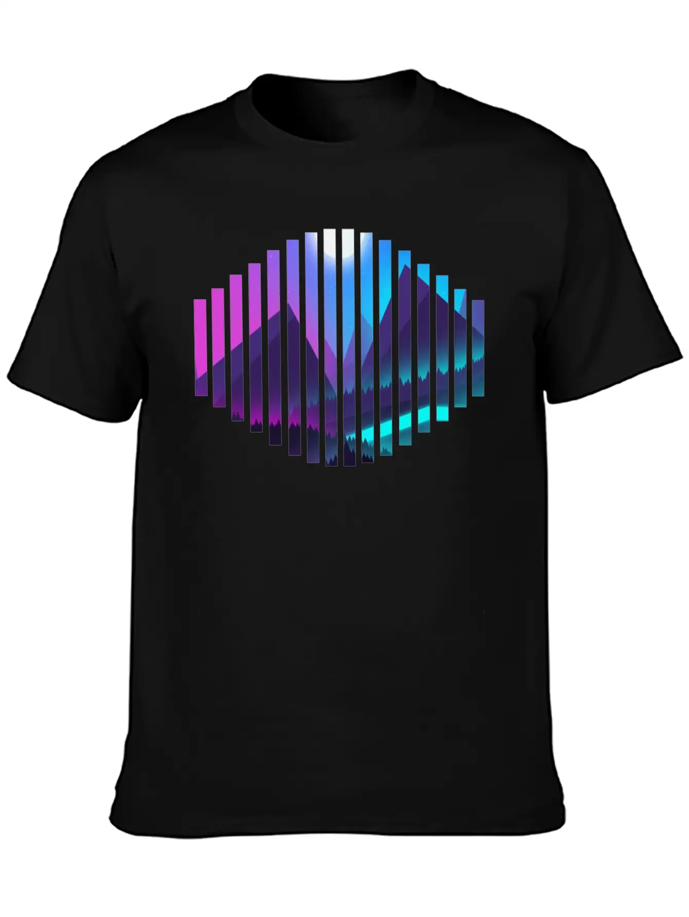 Digital Art Unisex Casual T-Shirt – Clean Design For Daily Comfort