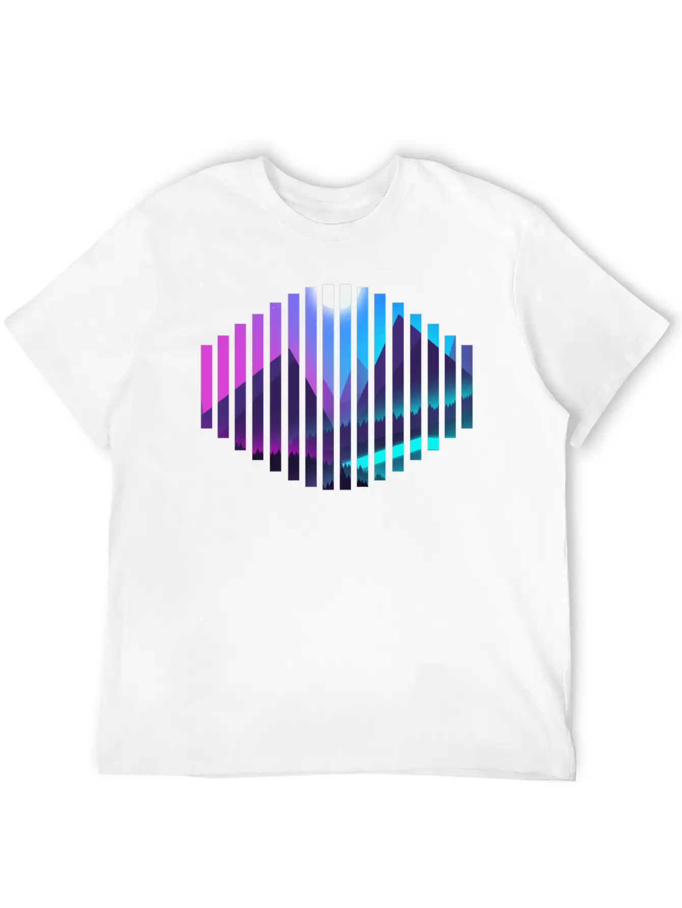 Digital Art Unisex Casual T-Shirt – Clean Design For Daily Comfort