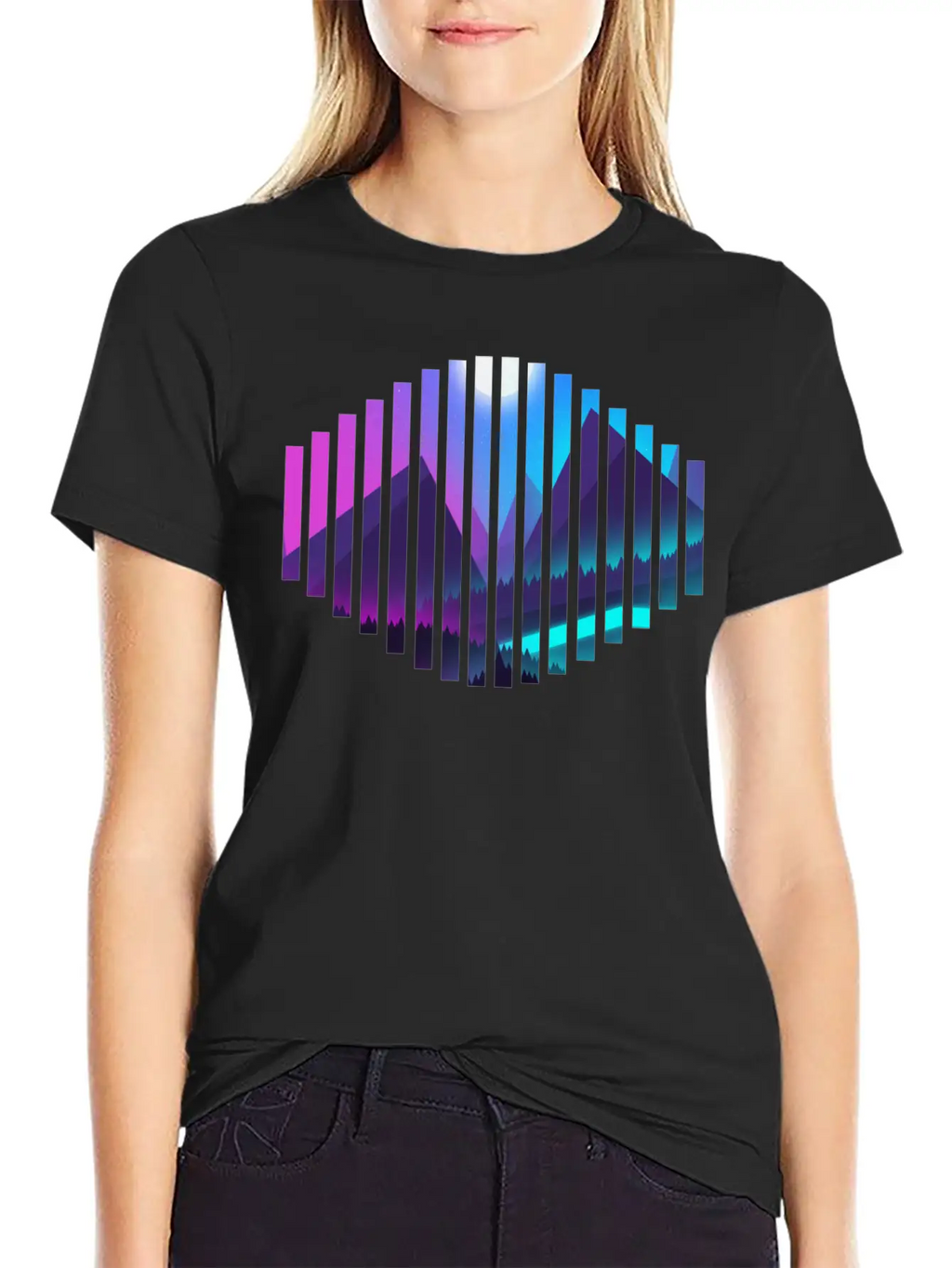 Digital Art Unisex Casual T-Shirt – Clean Design For Daily Comfort