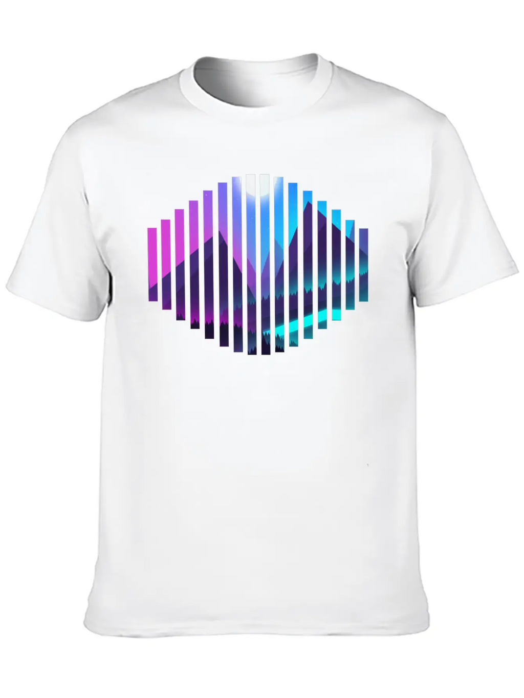 Digital Art Unisex Casual T-Shirt – Clean Design For Daily Comfort